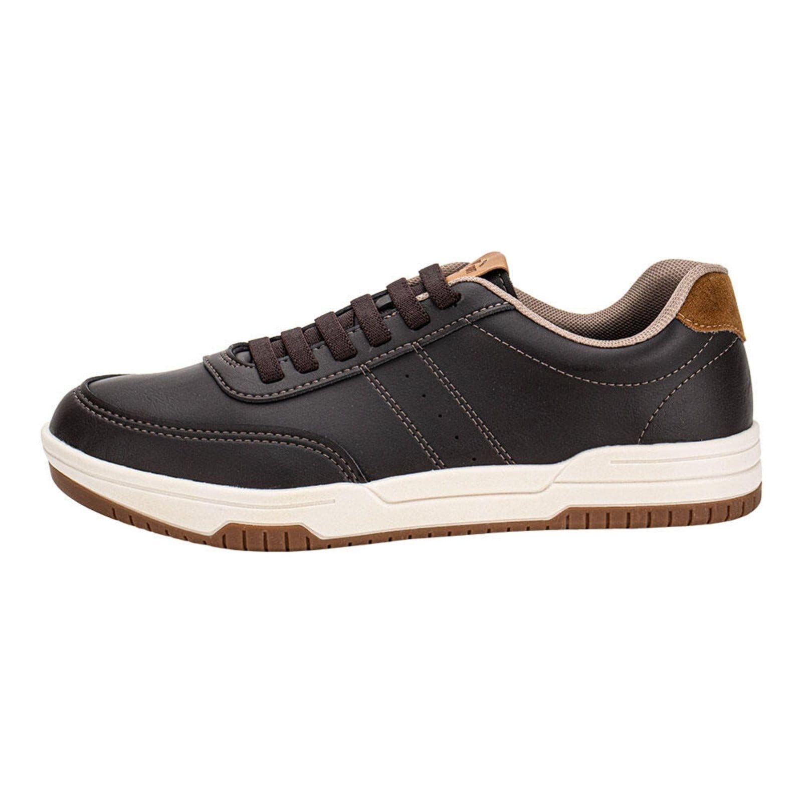 Vista 2 Tênis Masculino Casual Brsport 2269110 A0446691 BR SPORTS café
