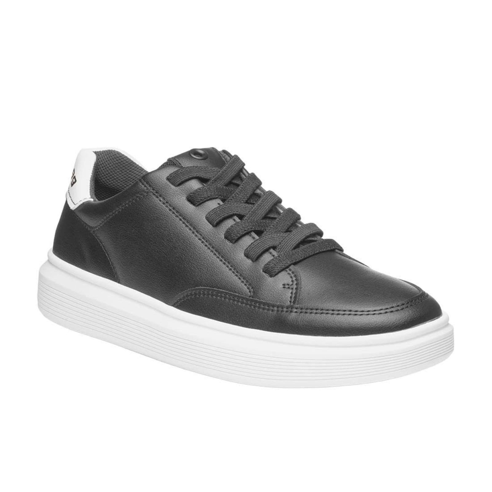 Vista 2 Sapatênis Pegada Fuse Branco PEGADA preto