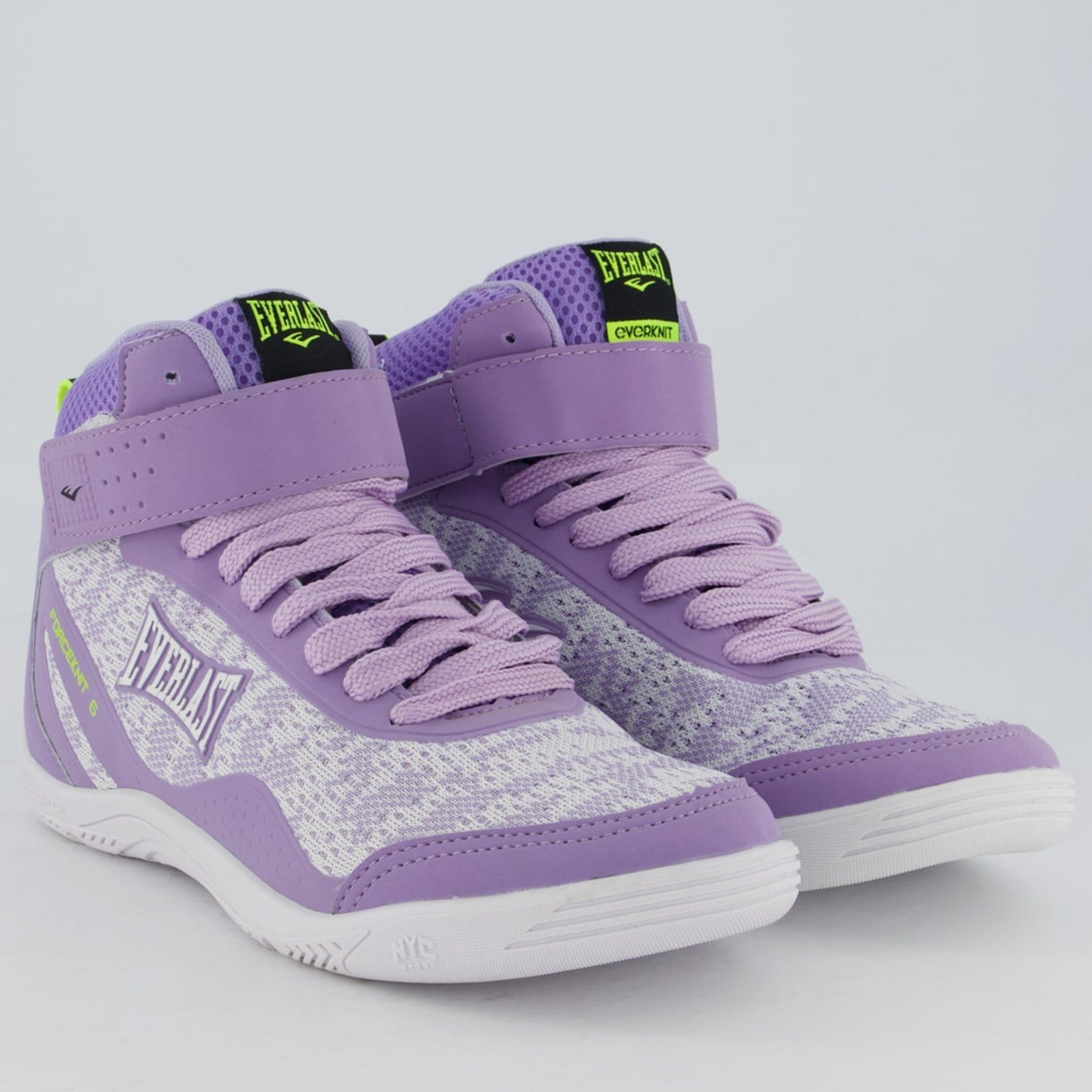 Vista 2 Tênis Everlast Forceknit 6 Feminino Lilás Everlast roxo