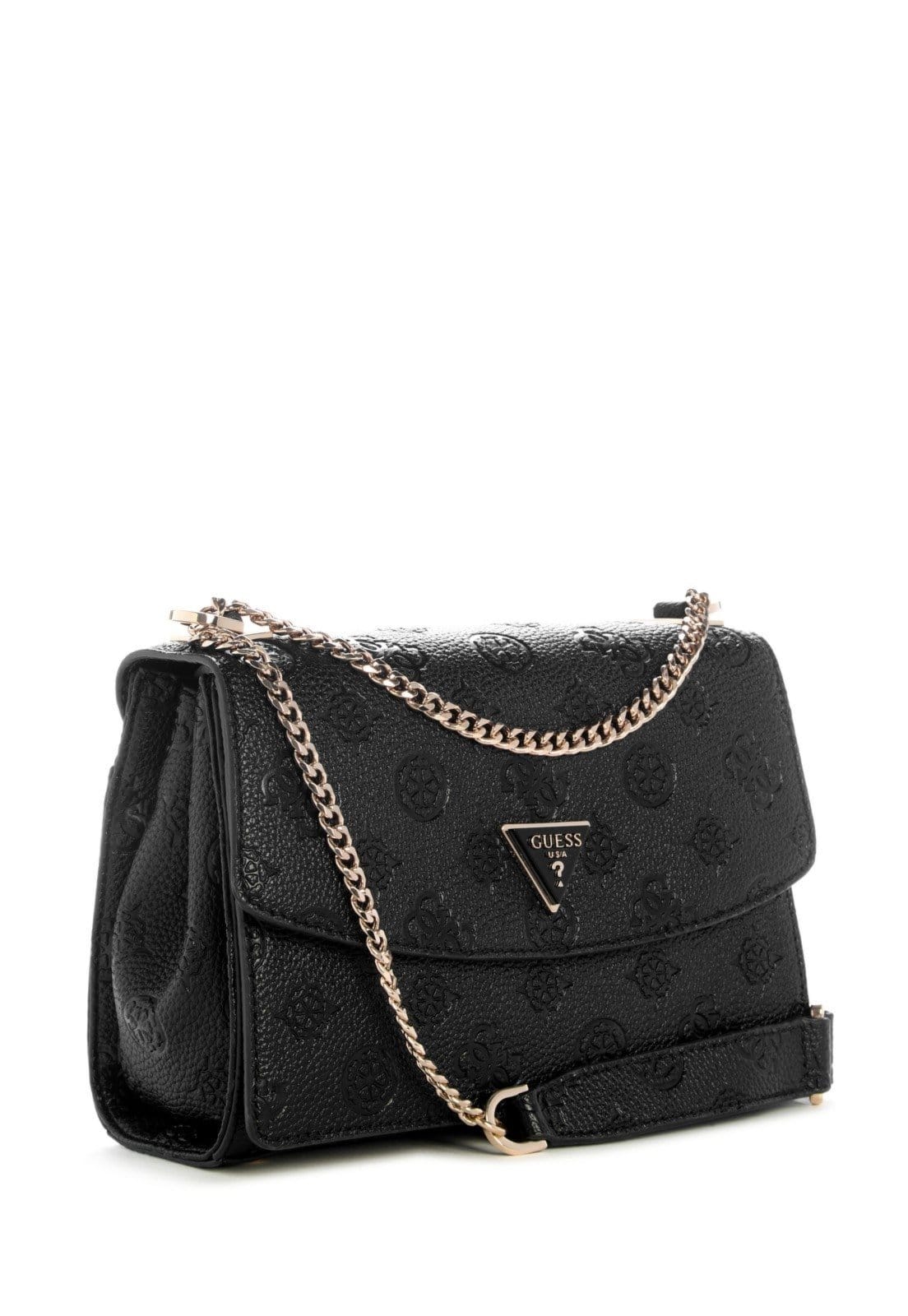 Vista 2 Bolsa Guess Cresidia Ii Transversal Flap Guess preto