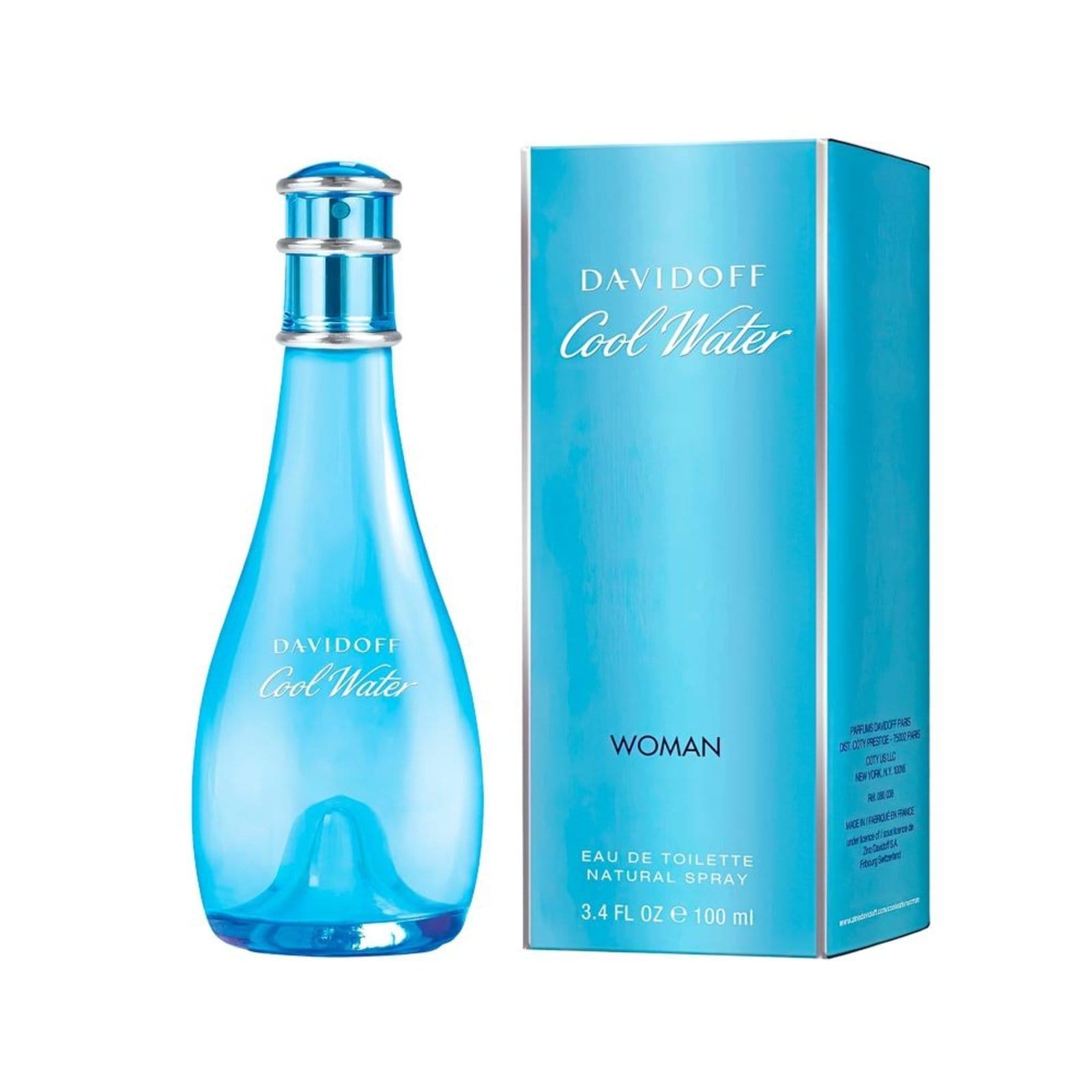 Vista 2 Davidoff Cool Water Eau de Toilette For Woman Perfume Feminino Davidoff incolor