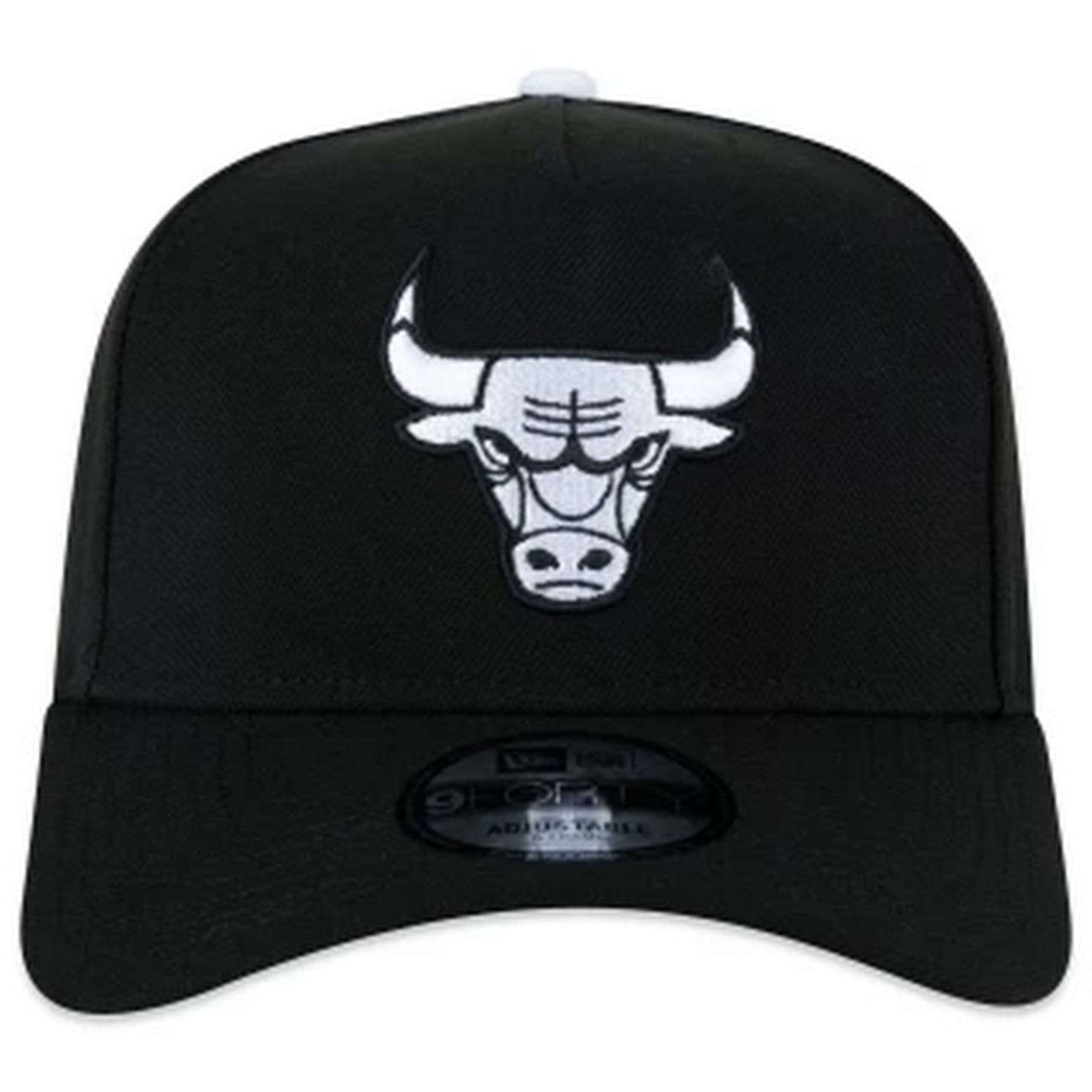 Vista 2 Boné New Era 9FORTY A-Frame Chicago Bulls NBA new era preto