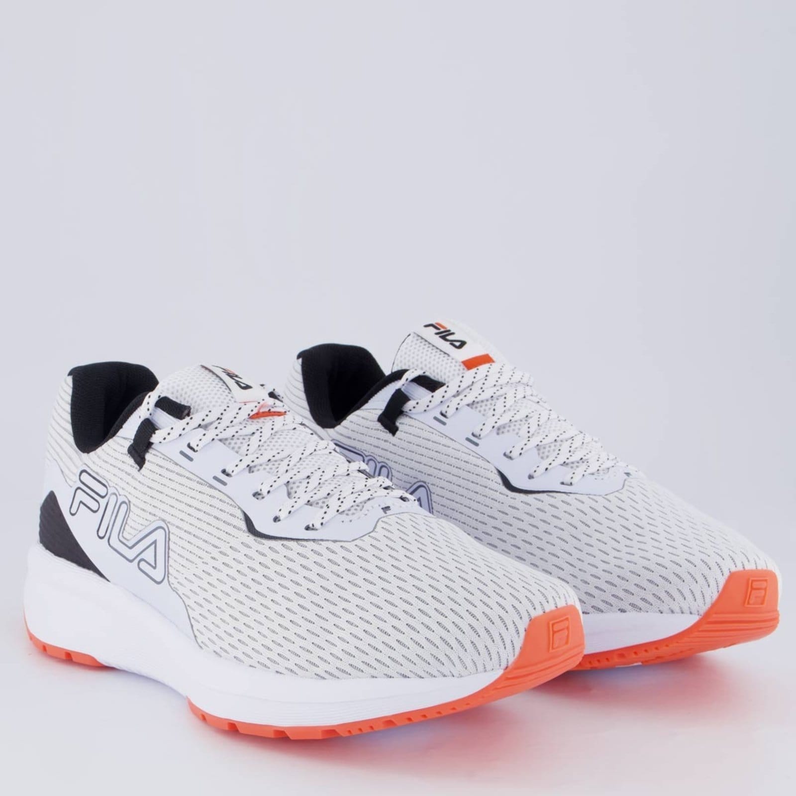 Vista 2 Tênis Fila Ride 2 e Preto Fila cinza