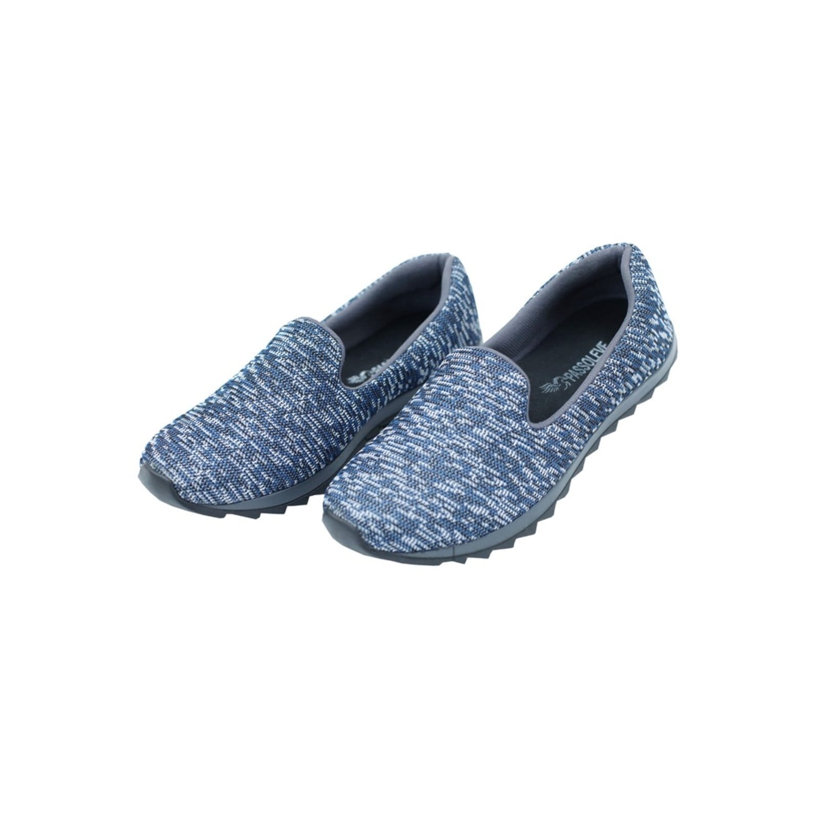 Vista 2 Tênis Calce Facil D.S Slip On Marinho Donna Santa azul marinho