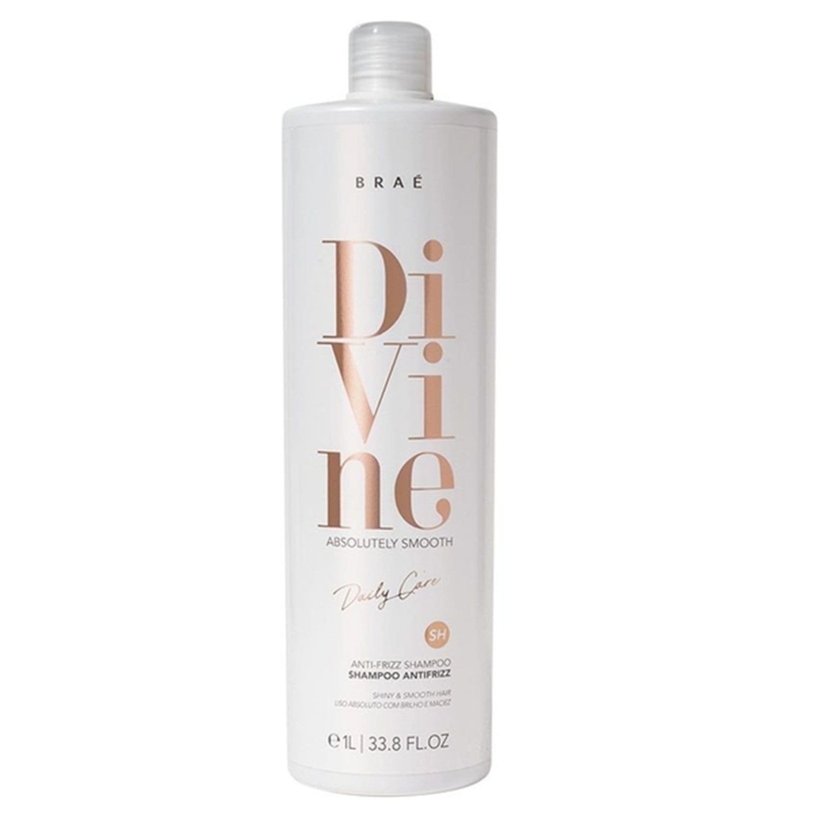 Vista 2 BRAE Divine Shampoo 1L Mascara 250g e Bond Angel Flex Efect 100ml BRAÉ multicolorido
