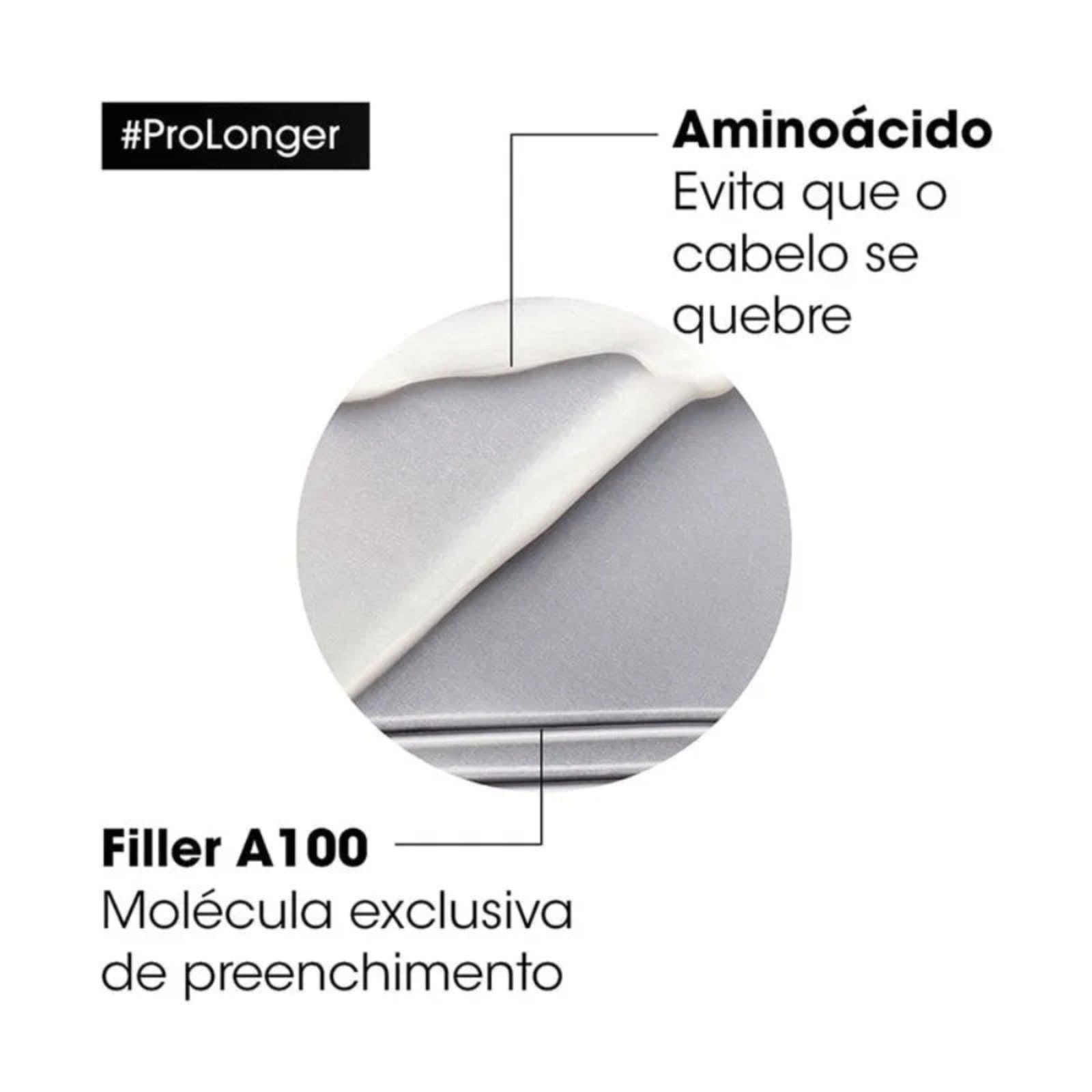 Vista 2 L'Oréal Professionnel Serie Expert Pro Longer - Condicionador 1,5L Loreal rosa