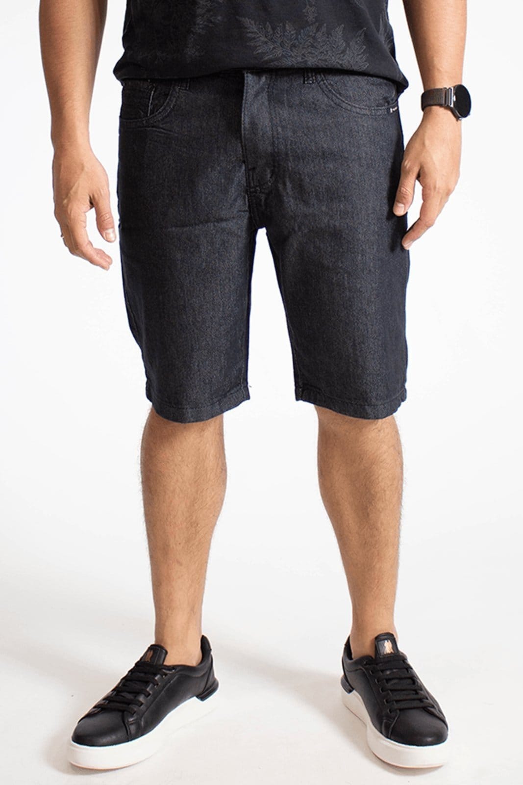 Bermuda Jeans Masculina Stark Básica Polo Wear