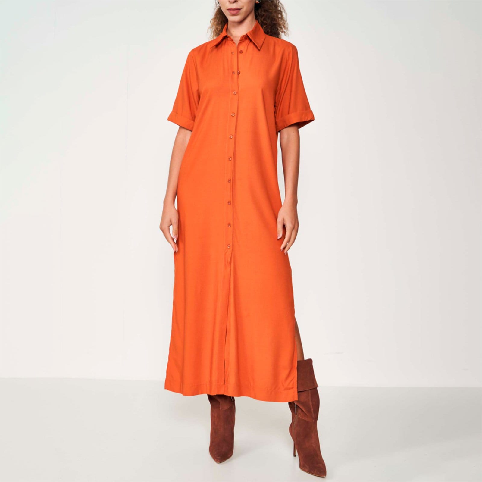 Vestido Midi Colcci Comfort Ou25 Feminino