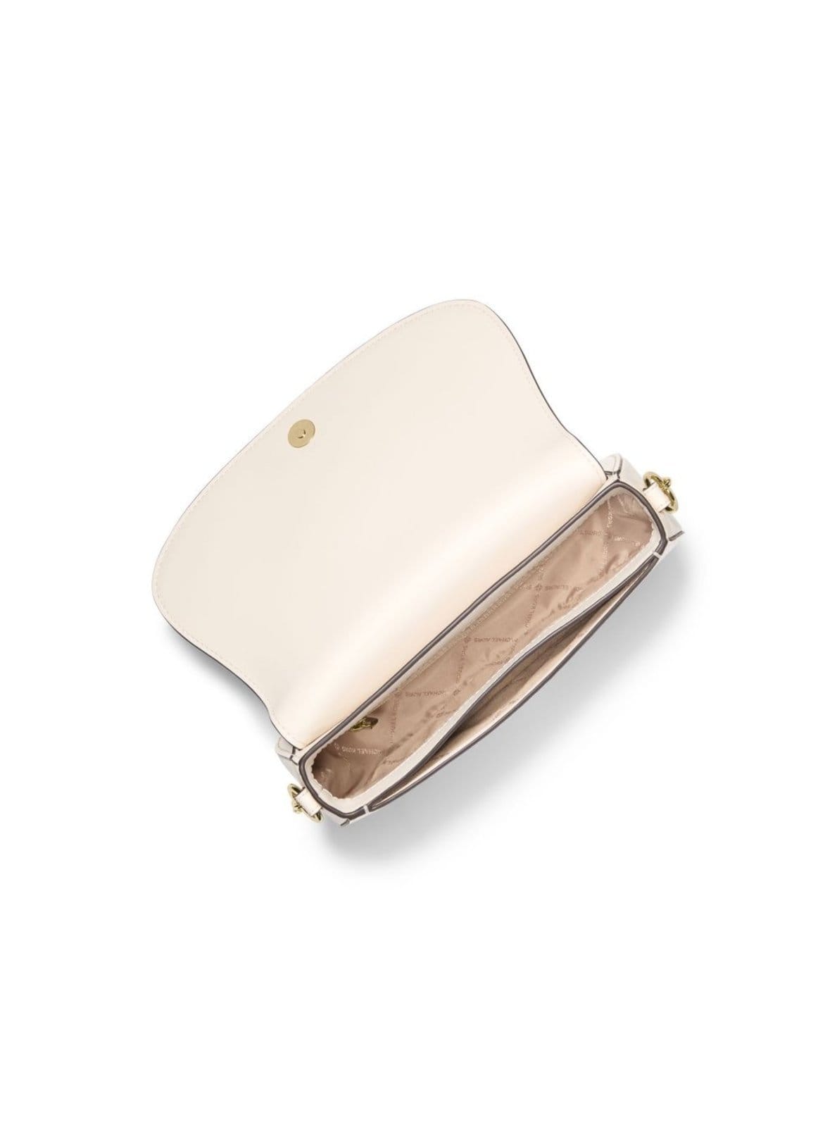 Vista 2 Bolsa Transversal Mila Em Couro 35T5GIMM8L289 Michael Kors branco