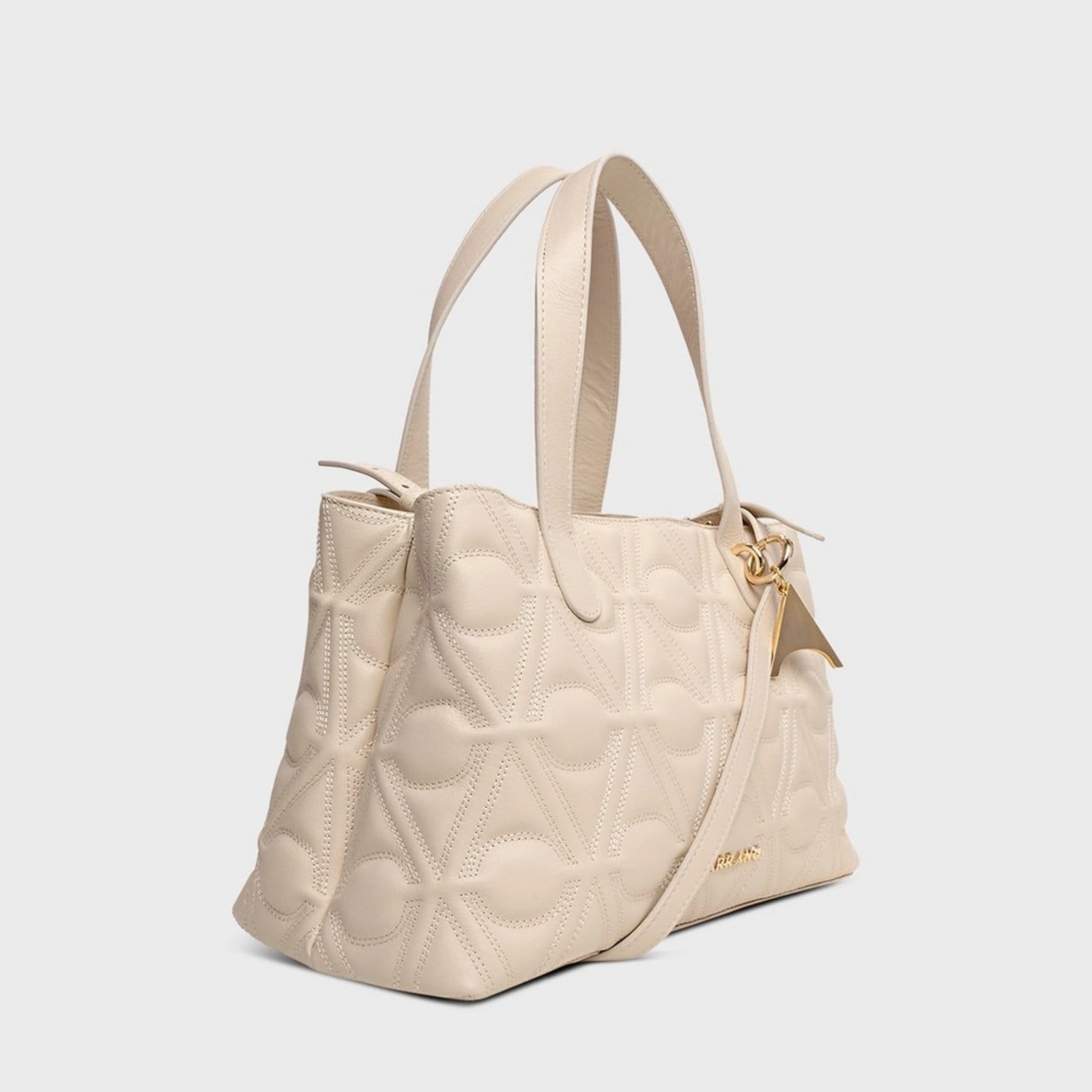 Vista 2 Bolsa Tote Maxi Icon Carrano 800825 Off White Carrano off-white white