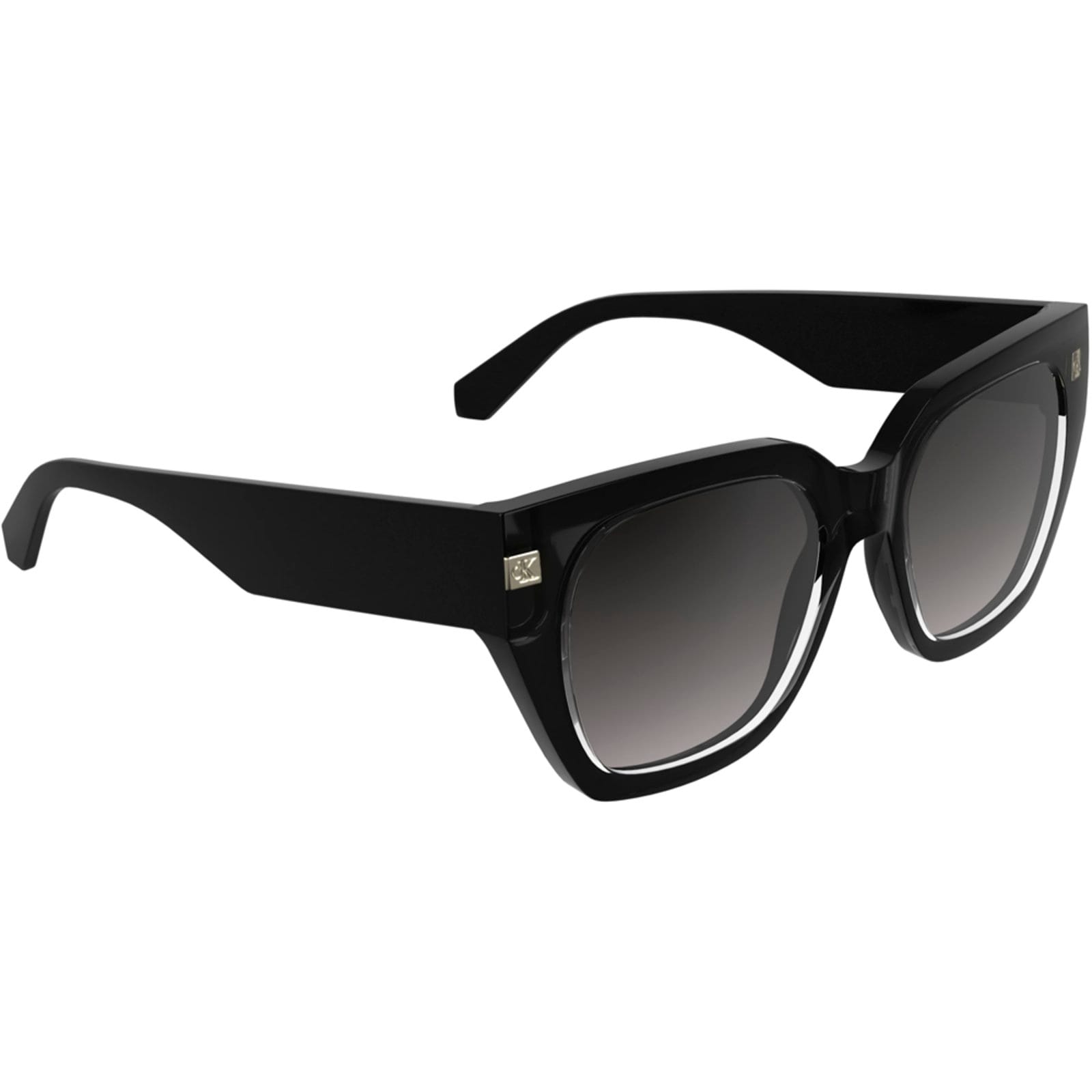 Vista 2 Óculos de Sol Calvin Klein CKJ25620S 001 Feminino Calvin Klein Jeans preto