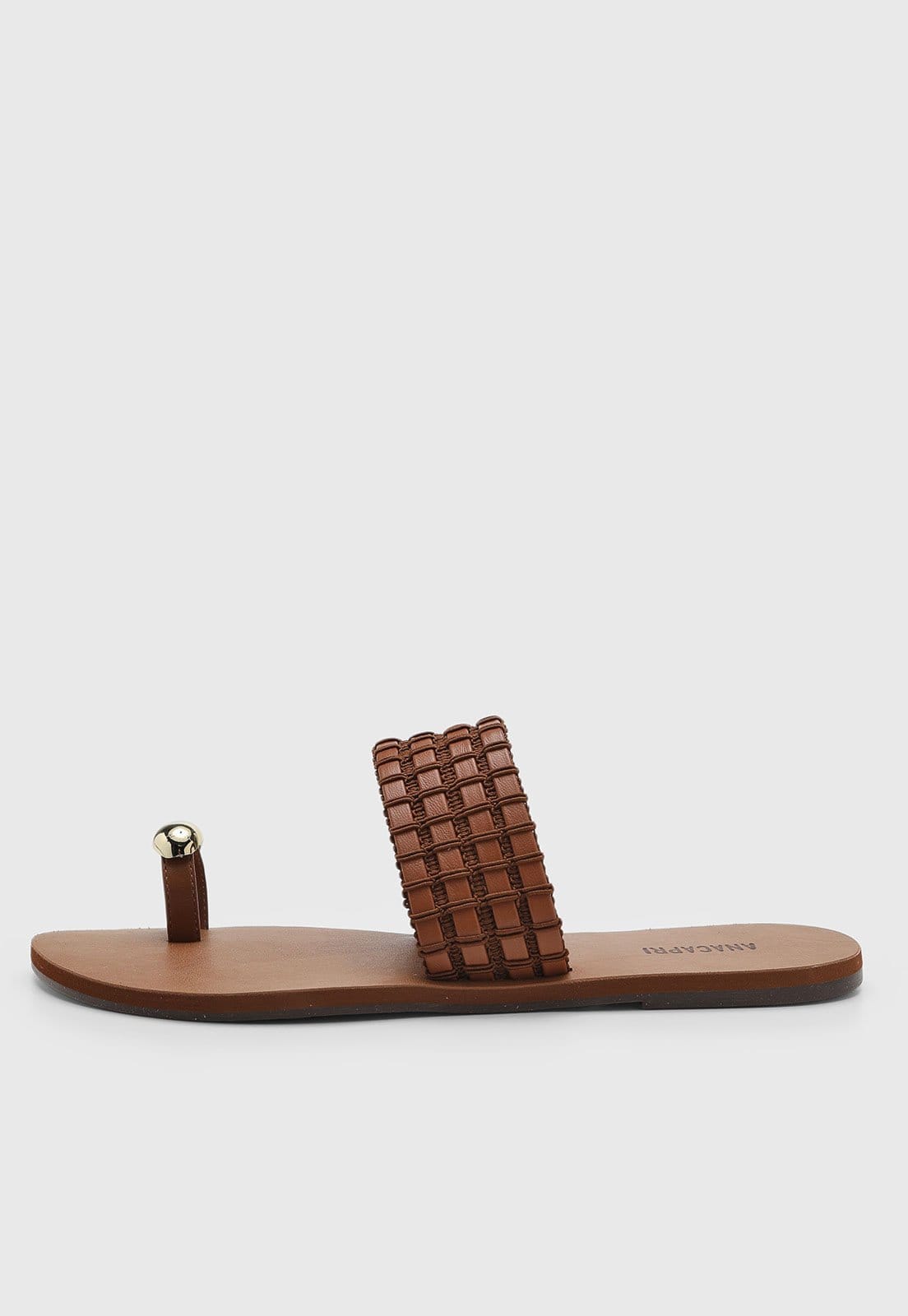 Rasteira Feminina Anacapri Tiras Tramadas