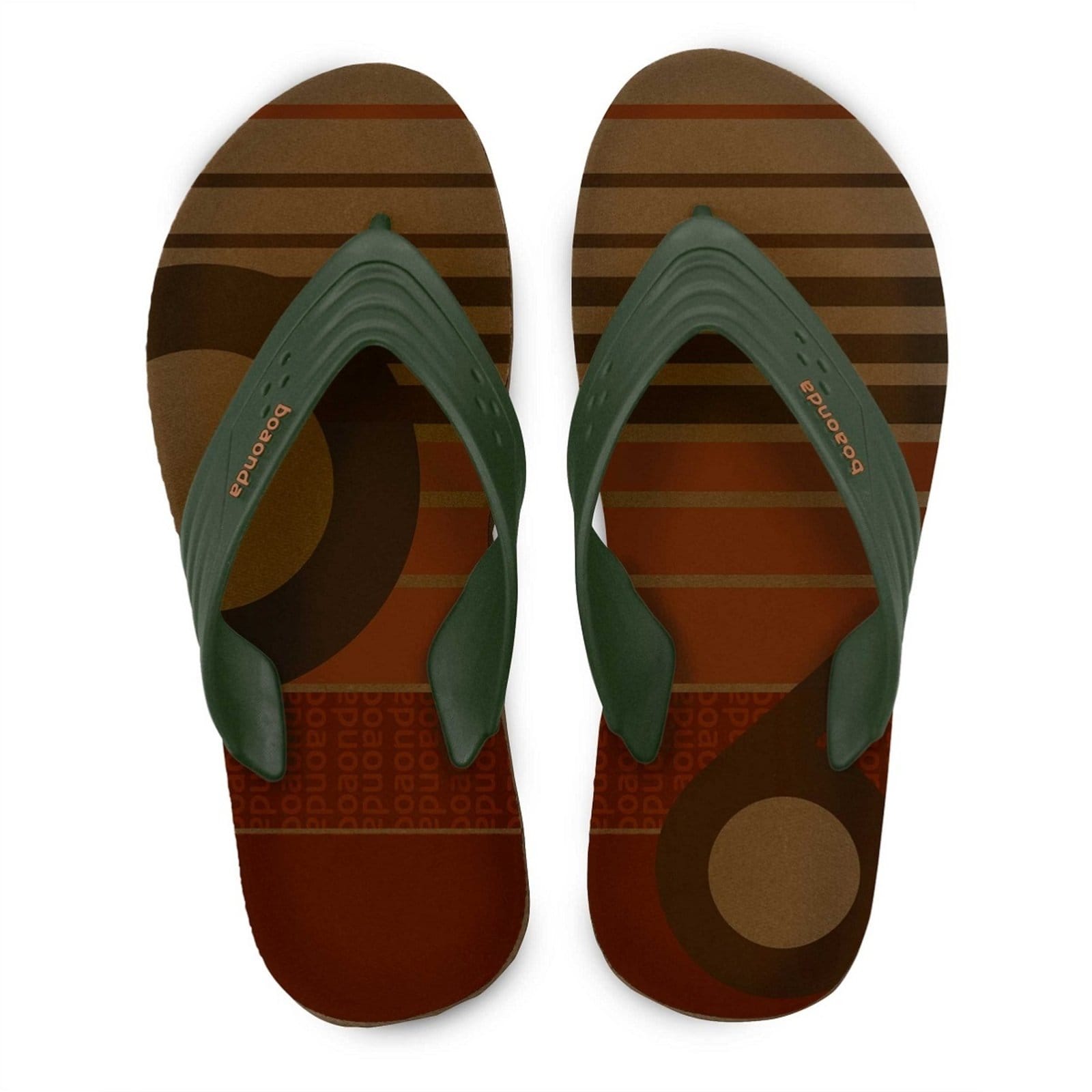 Chinelo Ortopédico Masculino Boaonda Shift Confortável Militar