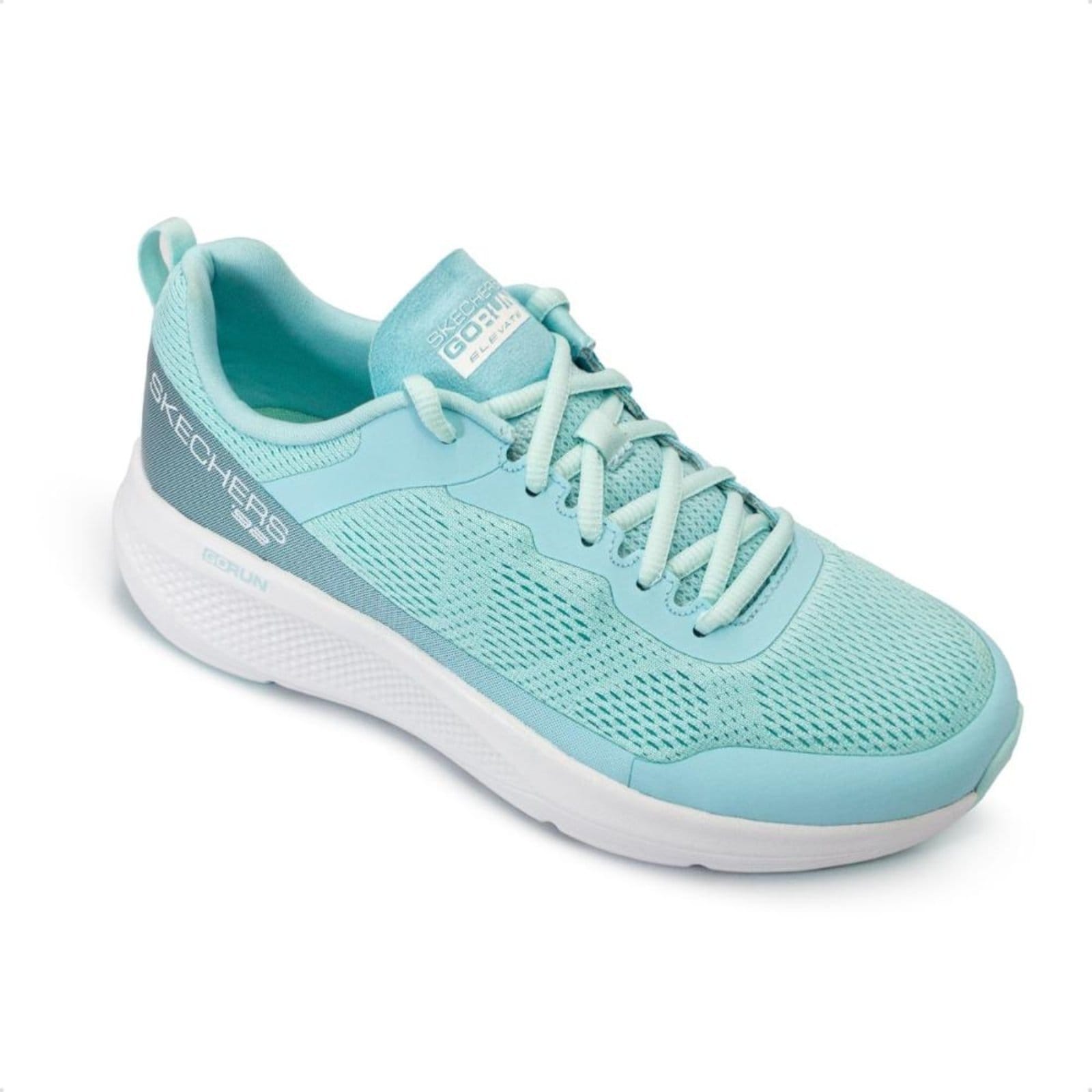 Vista 2 Tênis Skechers Feminino Go Run Elevate - Megara X Treino Skechers verde