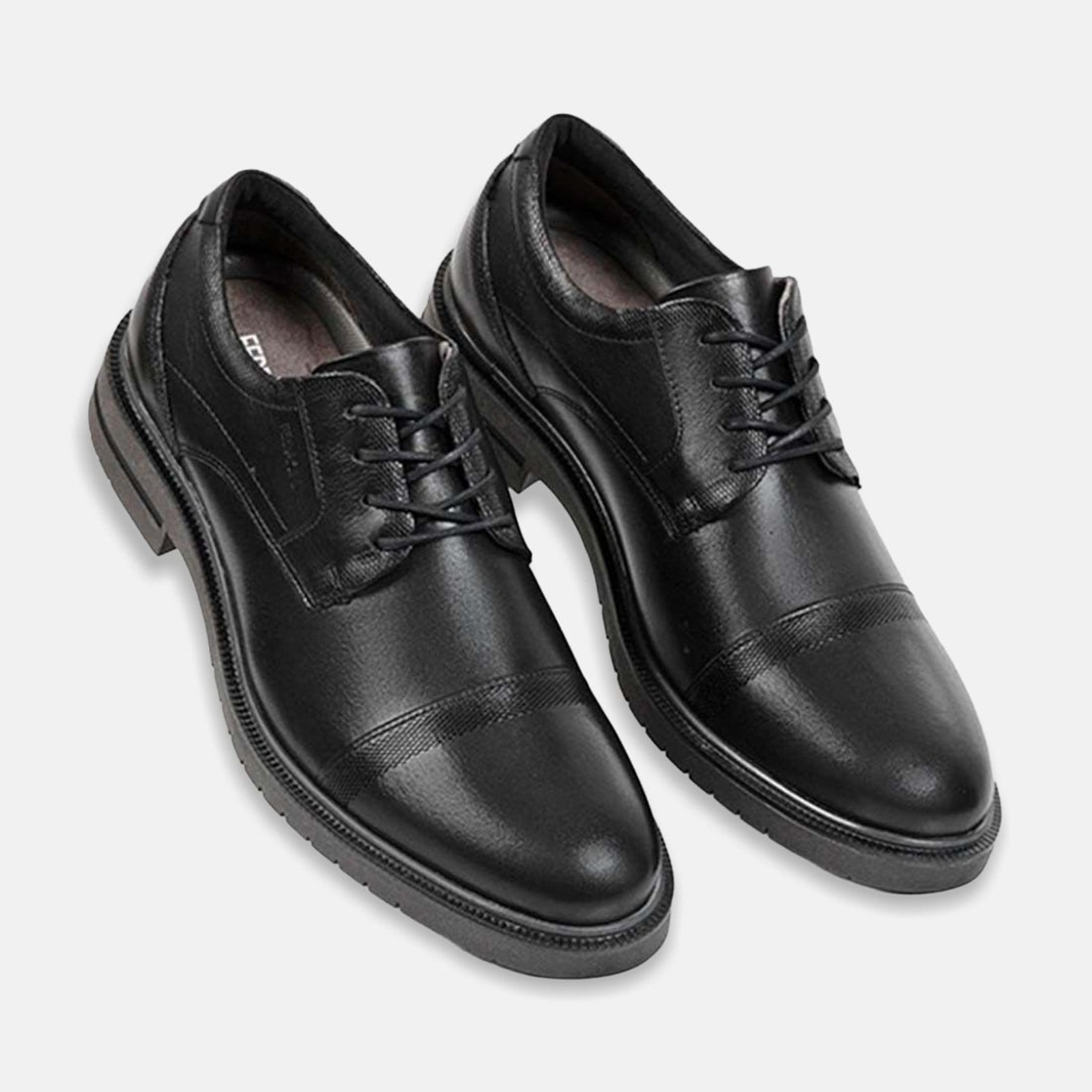 Vista 2 Sapato Casual Ferracini Firenze Lille Recorte FERRACINI preto