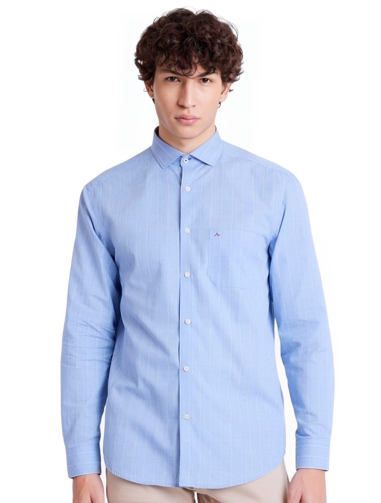 Camisa Aramis Masculina Regular Pocket Tricoline Quadri Xadrez