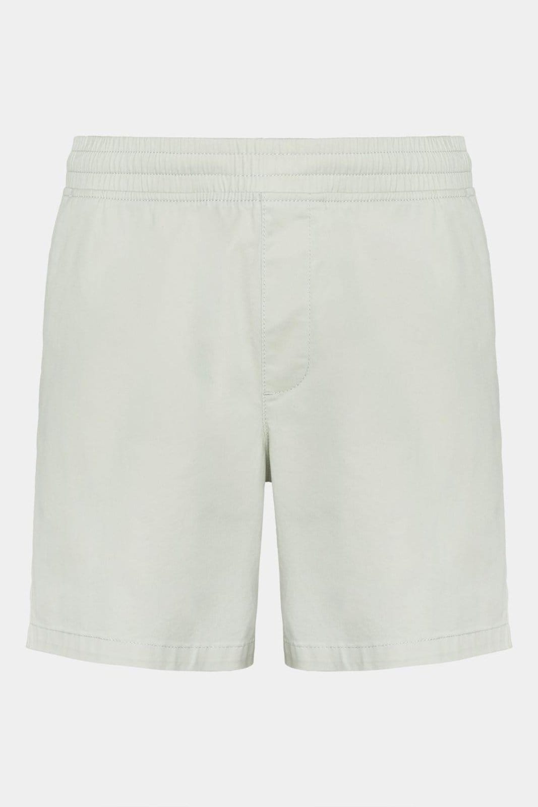 Shorts Elástico Color Sarjado Areia