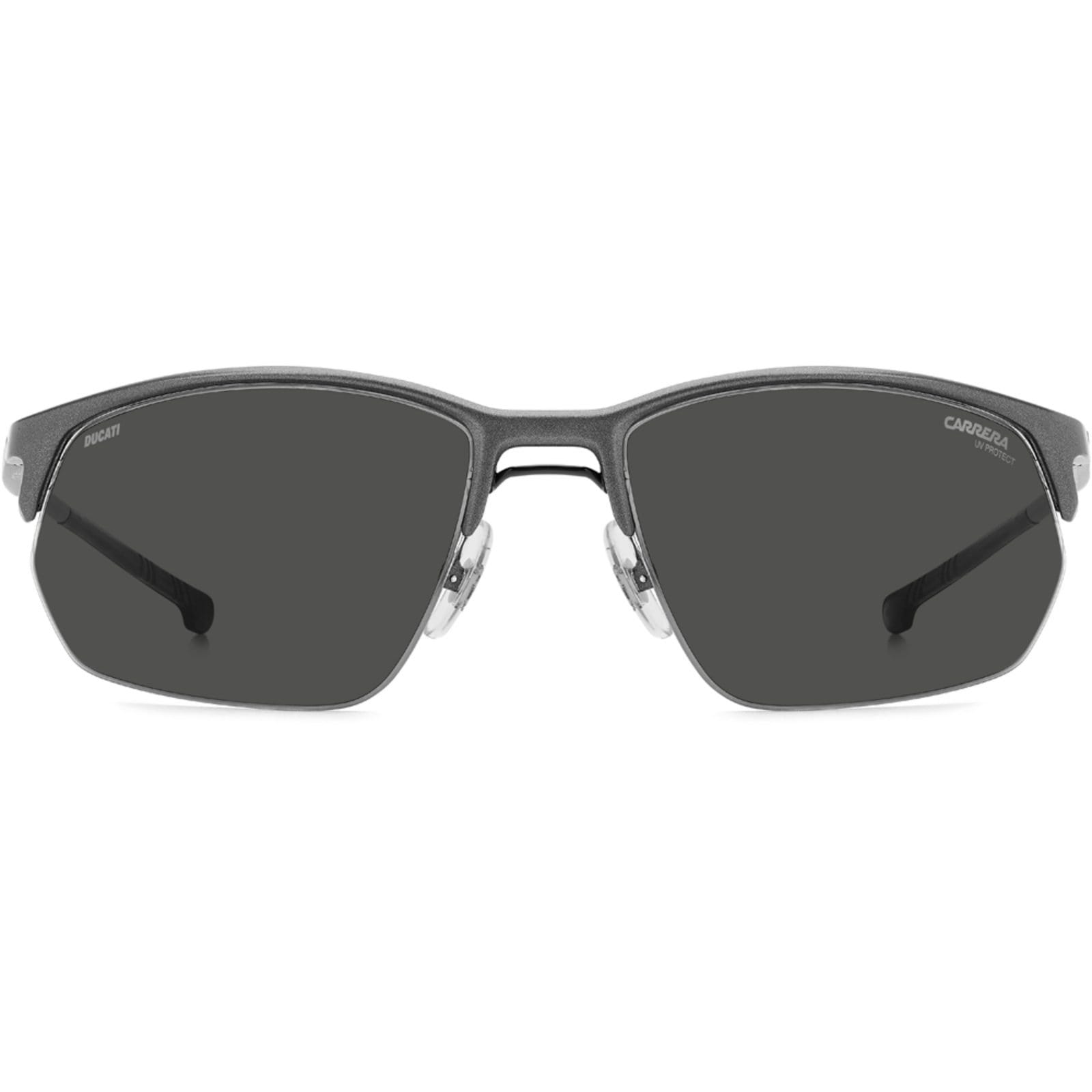 Vista 2 Óculos de Sol Carrera Ducati 064S R80 65IR Masculino Carrera cinza