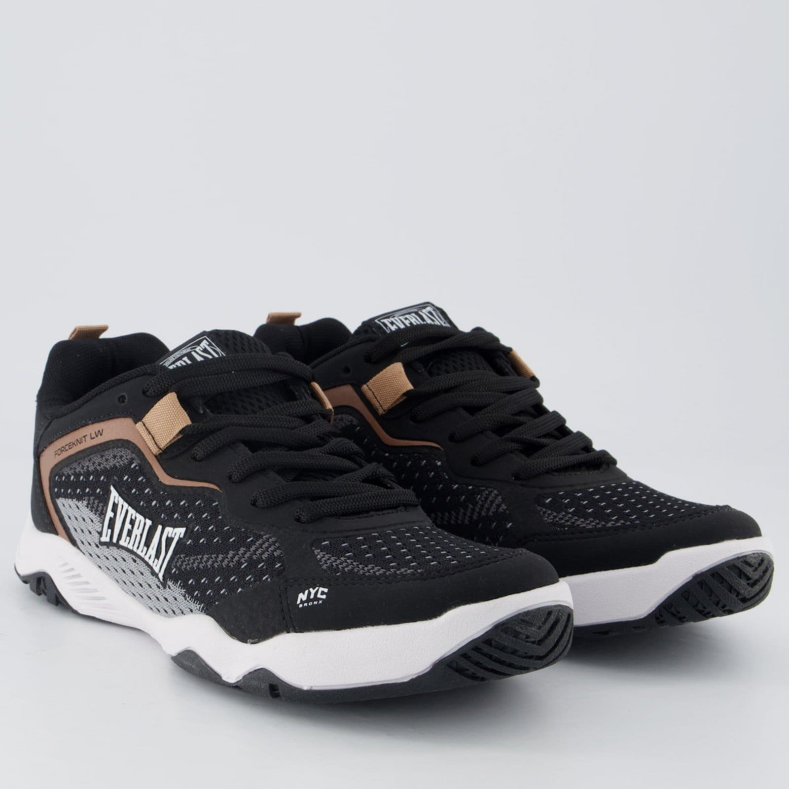 Tênis Everlast Forceknit Low e Marrom - 2