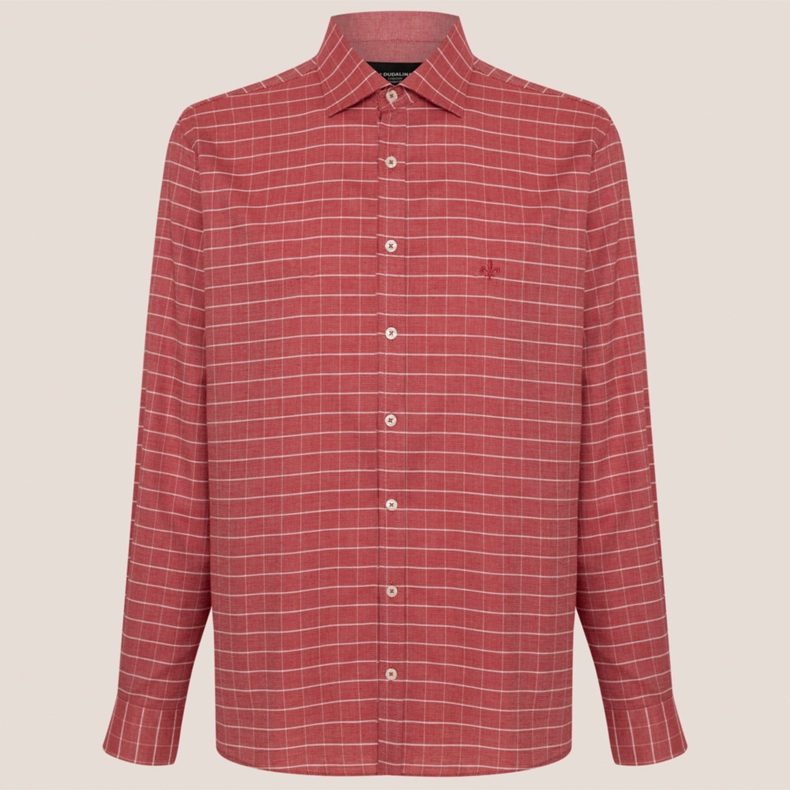 Camisa Dudalina Comfort Oxford Xadre Ve26 Masculino
