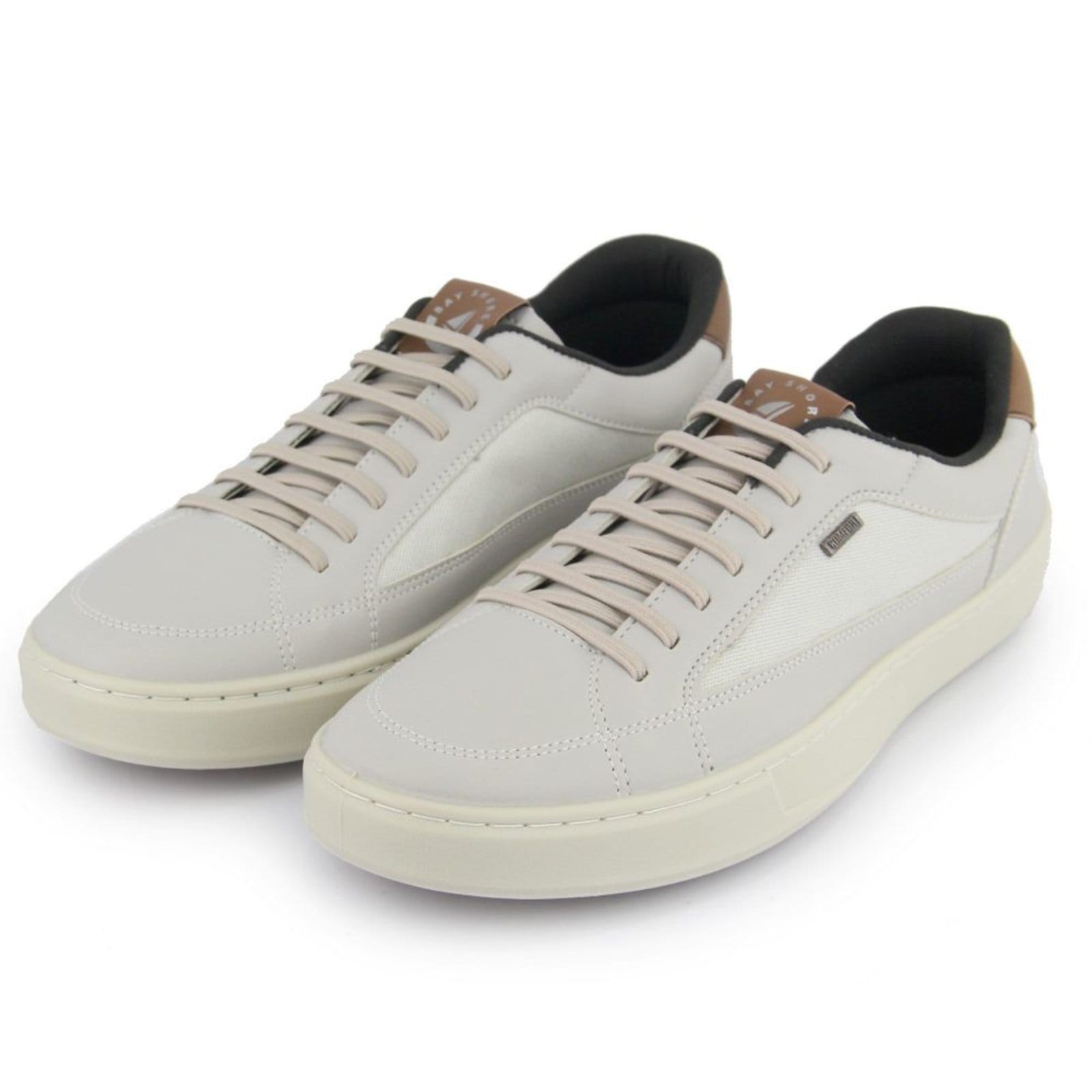 Tênis Sapatenis Masculino A. Andrade Sapato Casual Urbano Sola Reta Macio Gel Tendência Claro