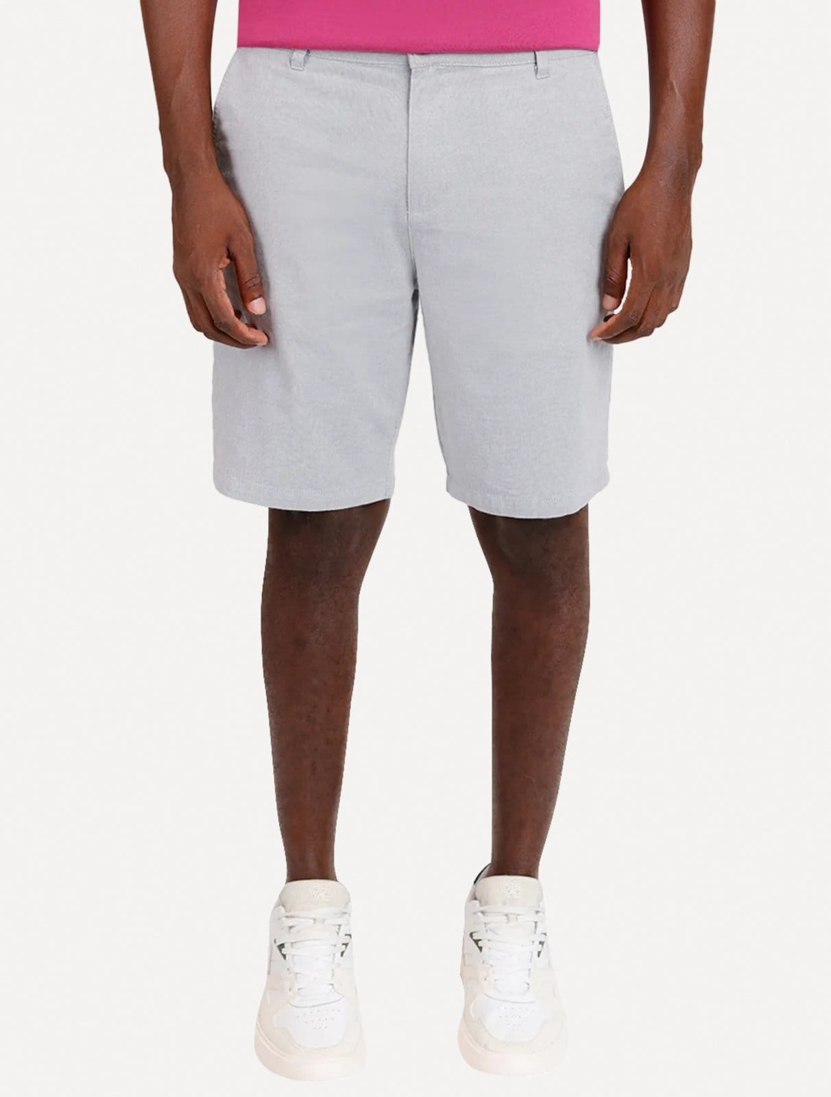 Bermuda Aramis Masculina Chino Cotton Claro Mescla