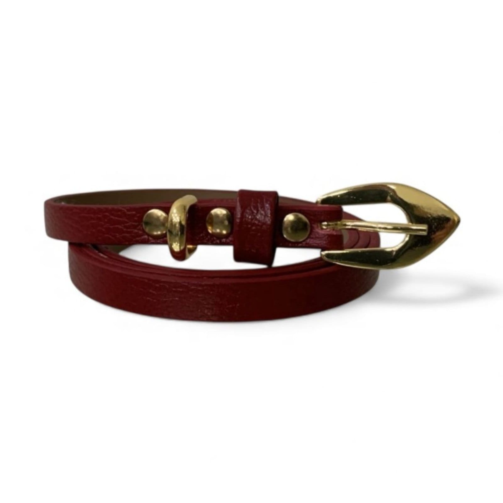 Cinto Feminino em Couro Fino 002 - 2