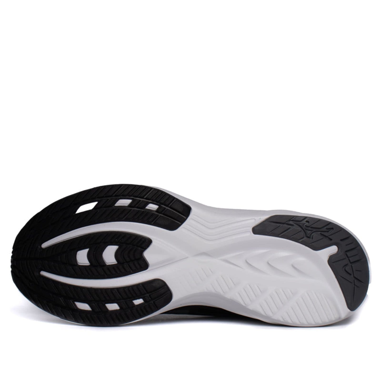 Vista 2 Tênis Masculino Mizuno Space 5 Respirável Branco Mizuno preto