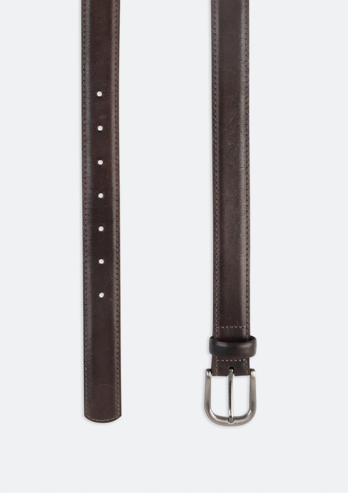 Cinto Masculino em Couro com Fivela de Metal - 2