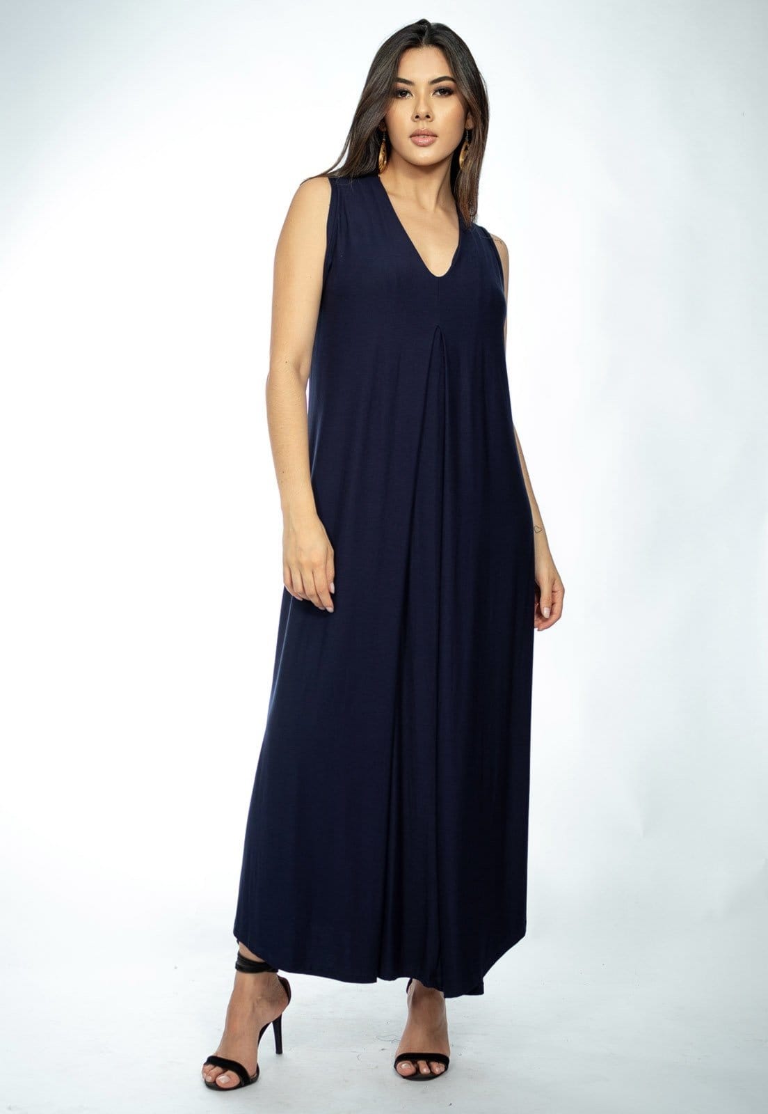 Vestido Longo Acará Malha Amazonia Vital