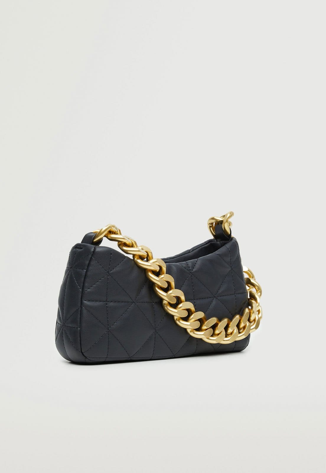 Vista 2 Bolsa Mango Corrente Preta Mango preto