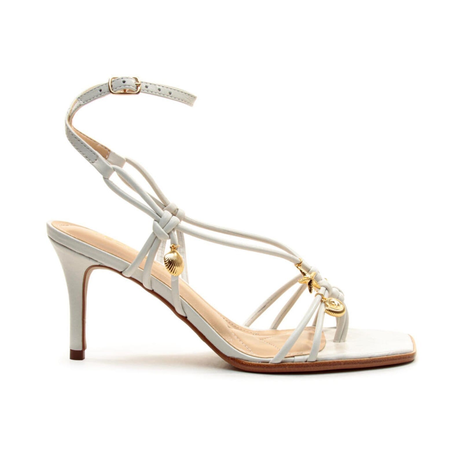 Sandália Couro Salto Médio Cecconello 2711003-3