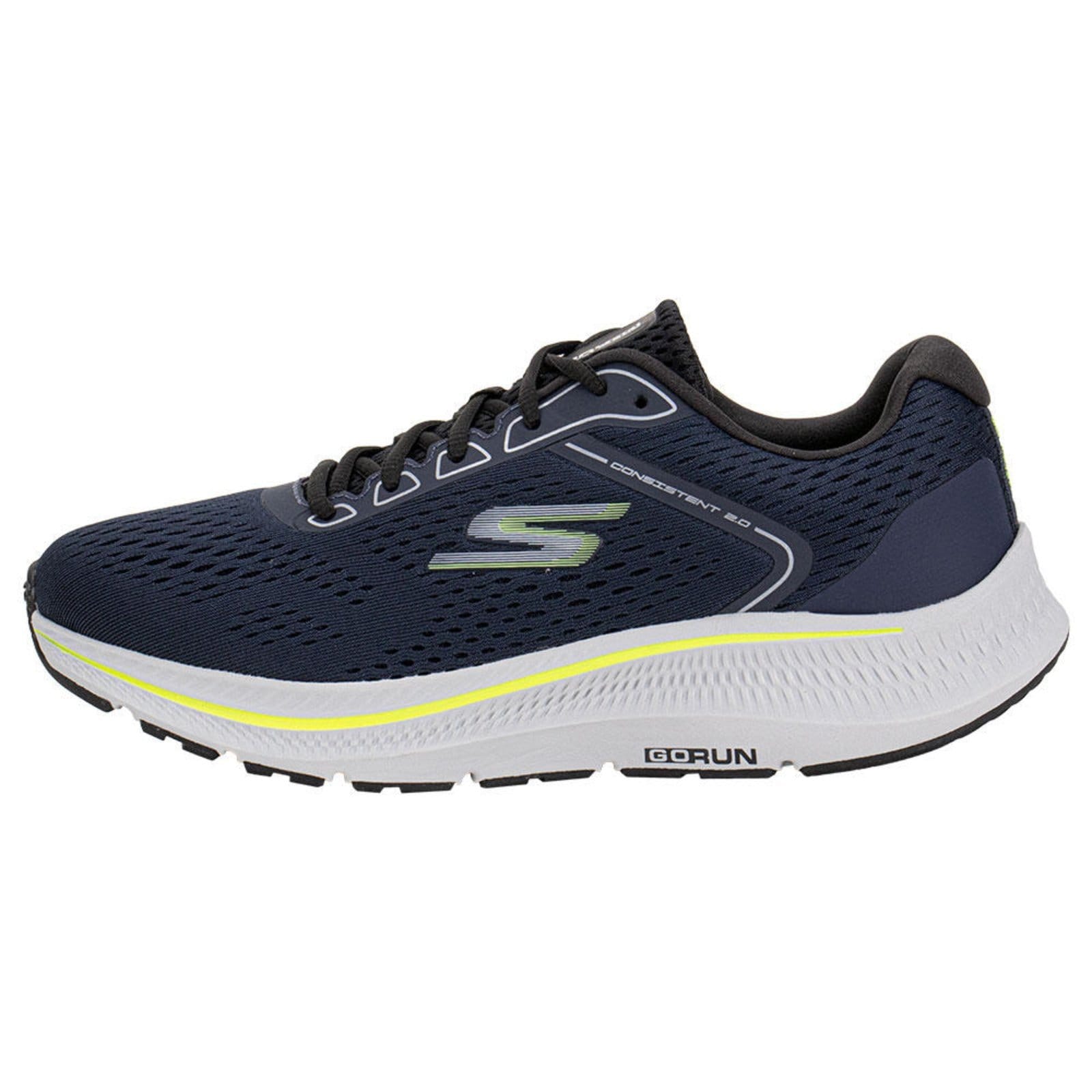Vista 2 Tênis Masculino Go Run Consistent 2.0 Skechers 220865Br 5670865 Skechers azul marinho