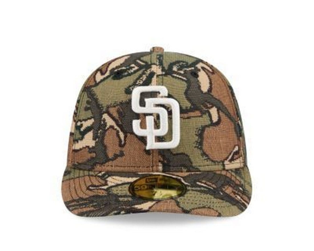 Vista 2 Boné New Era 59FIFTY San Diego Padres MLB Militar new era verde