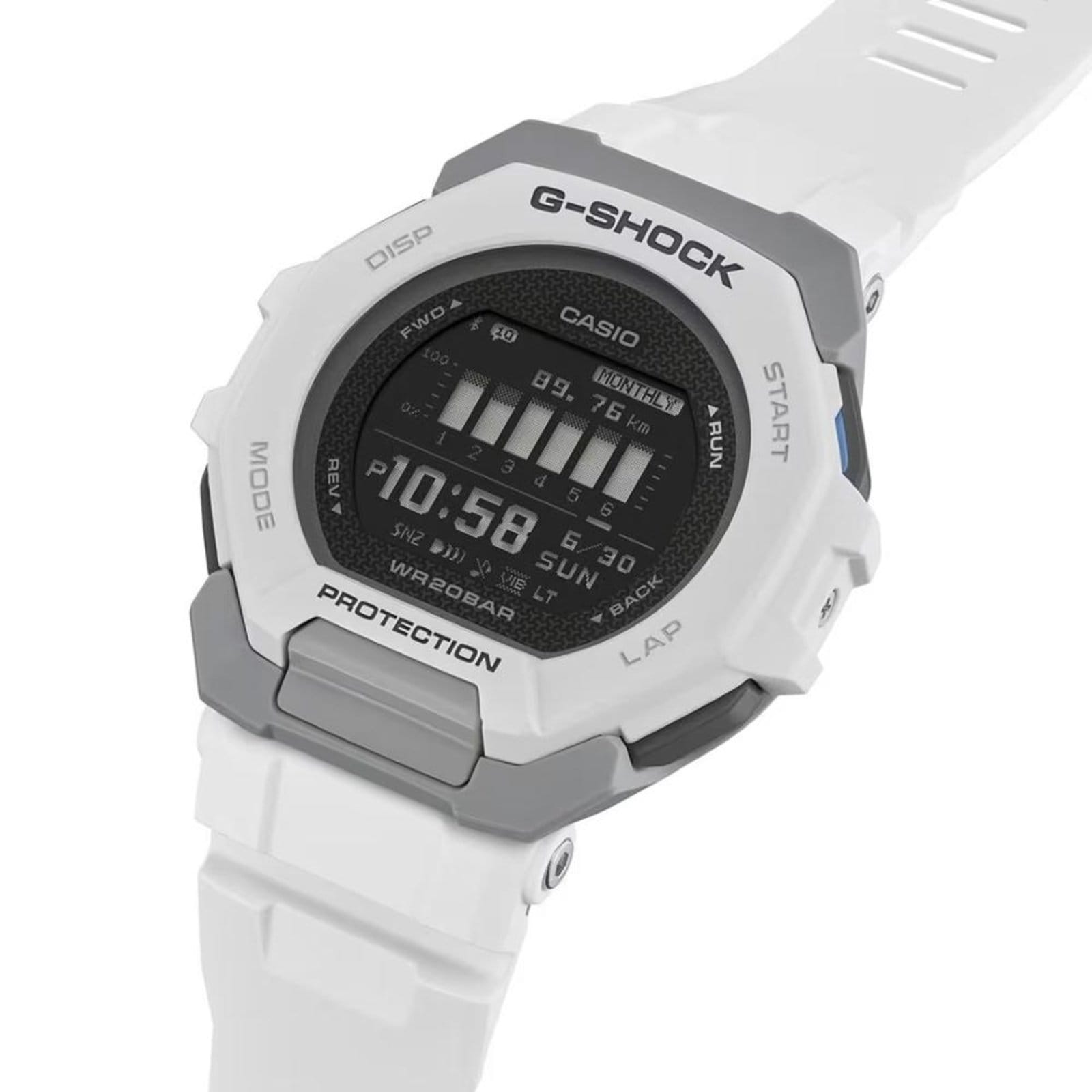 Vista 2 Relógio G-Shock GBD-300-7DR G-SHOCK branco