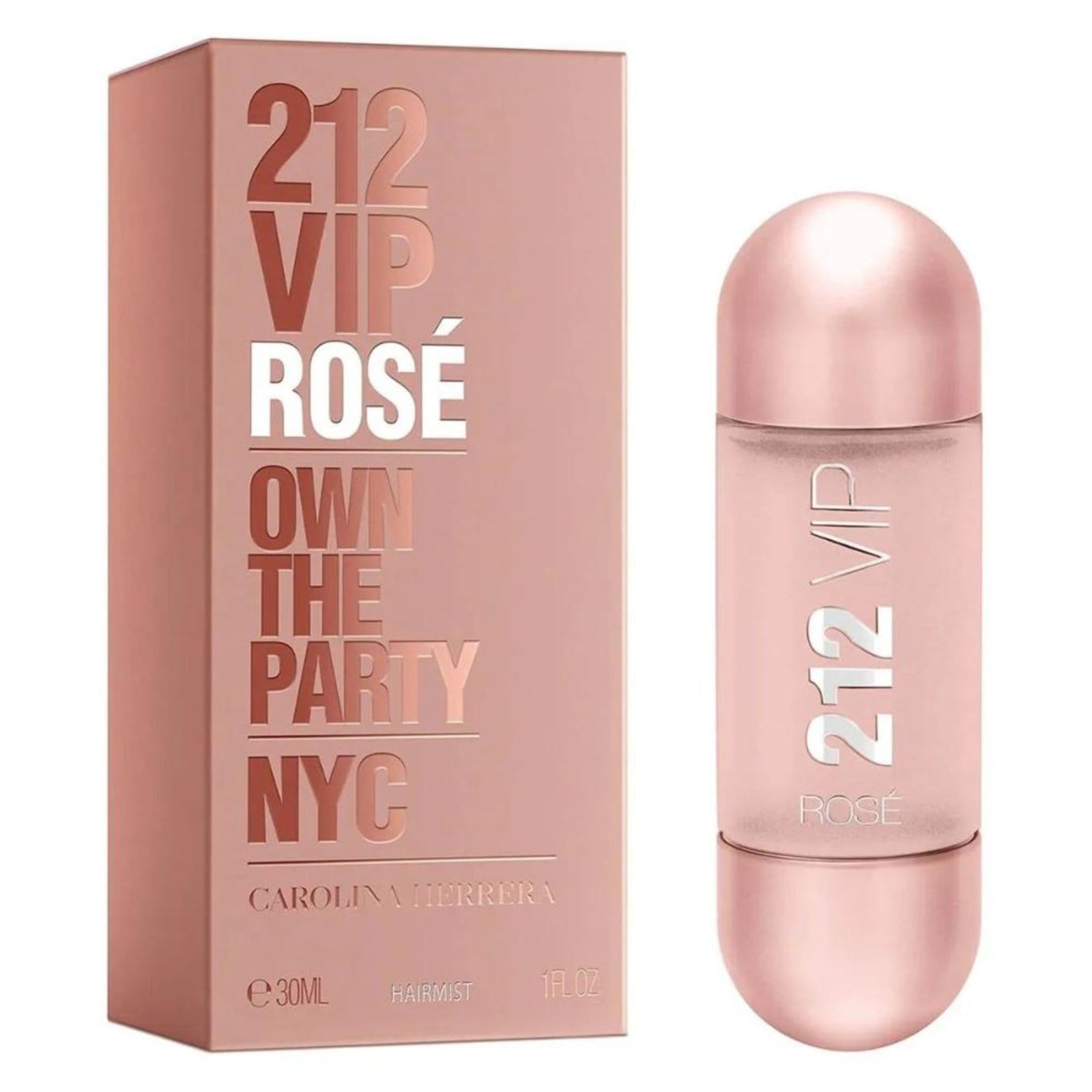 Vista 2 Carolina Herrera 212 Vip Rose Hair Mist Perfume para os cabelos Incolor Carolina Herrera incolor rose