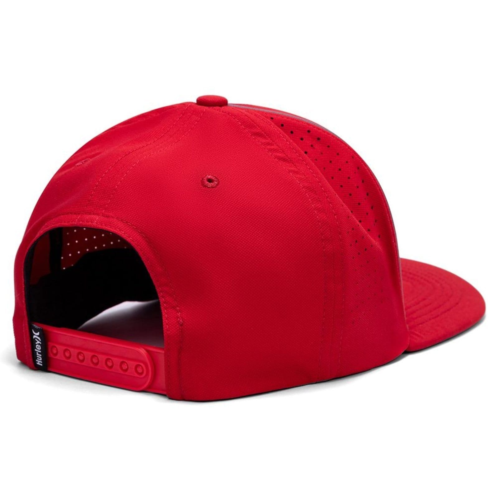 Vista 2 Boné Hurley Aba Curva Puff SM26 hurley vermelho