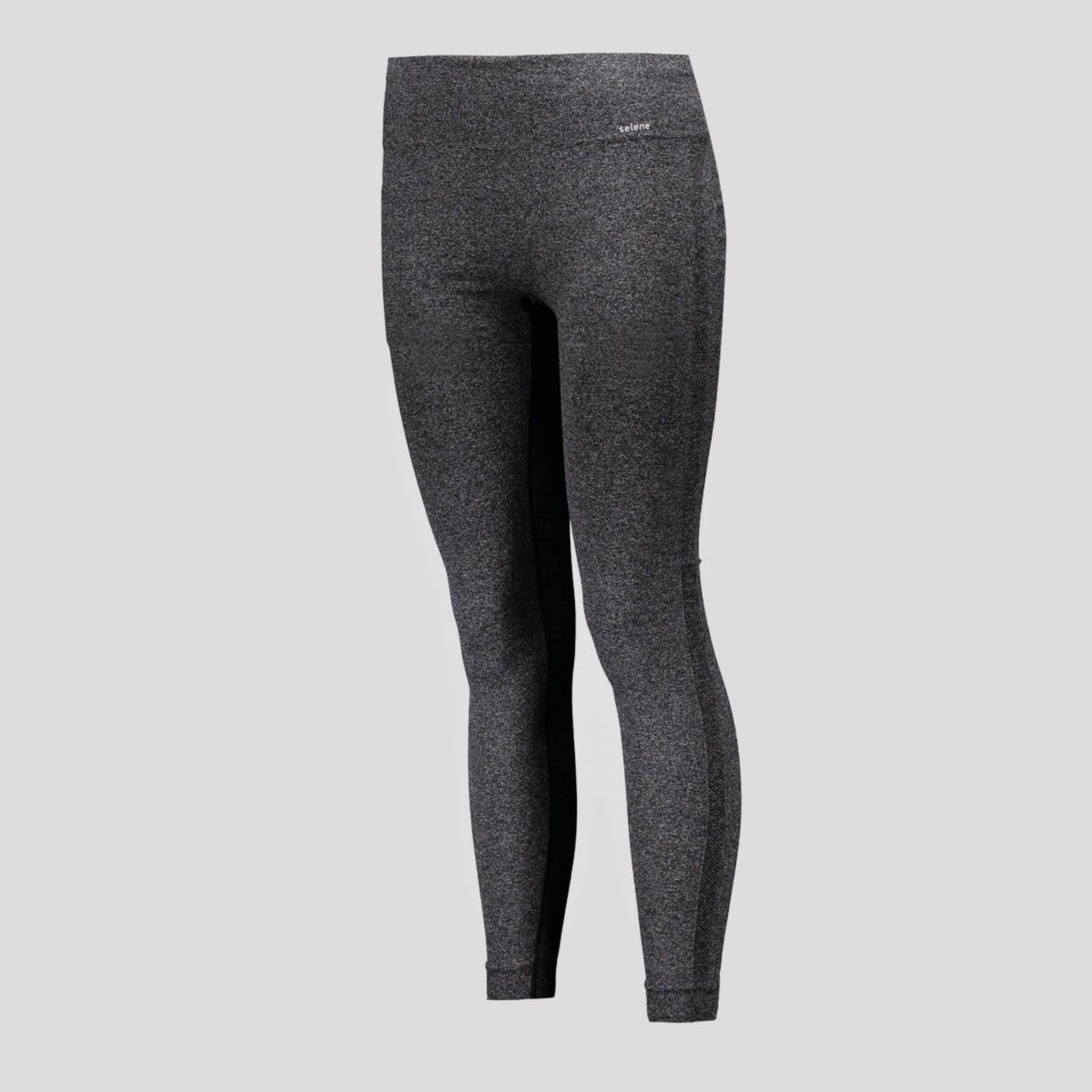 Vista 2 Calça Legging Selene Sem Costura Feminina Mescla SELENE preto