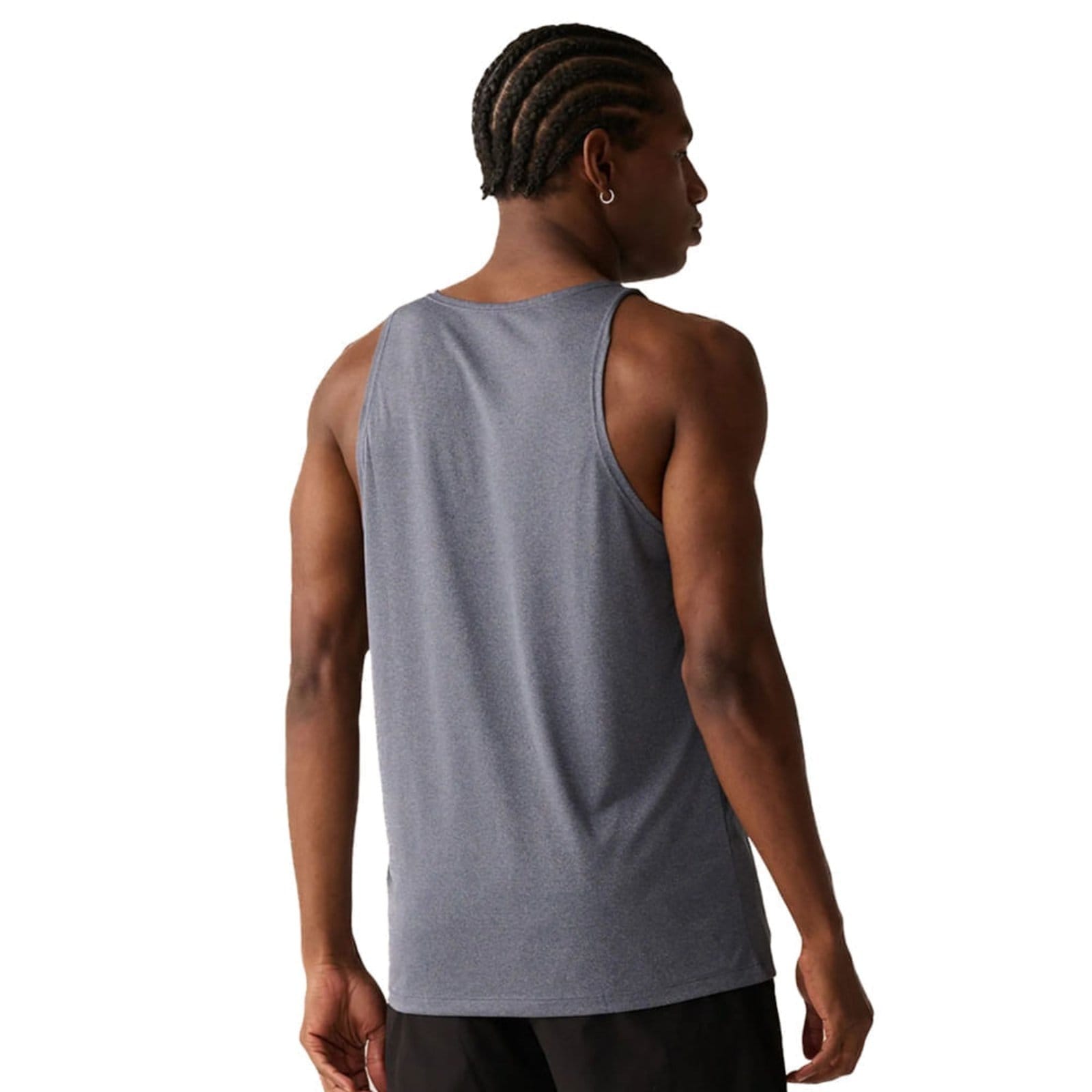 Vista 2 Regata Masculina Fila Sport Melange II Marinho Mescla Fila azul marinho