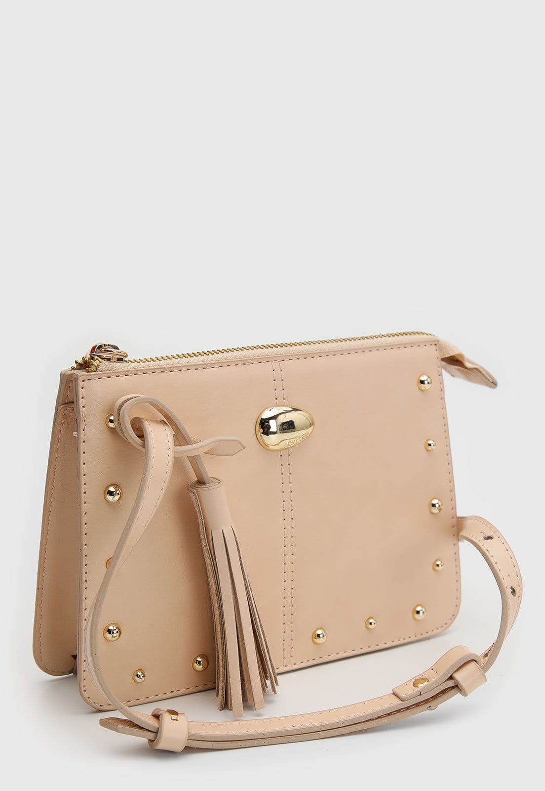 Vista 2 Bolsa Média Anacapri Tachas Anacapri bege