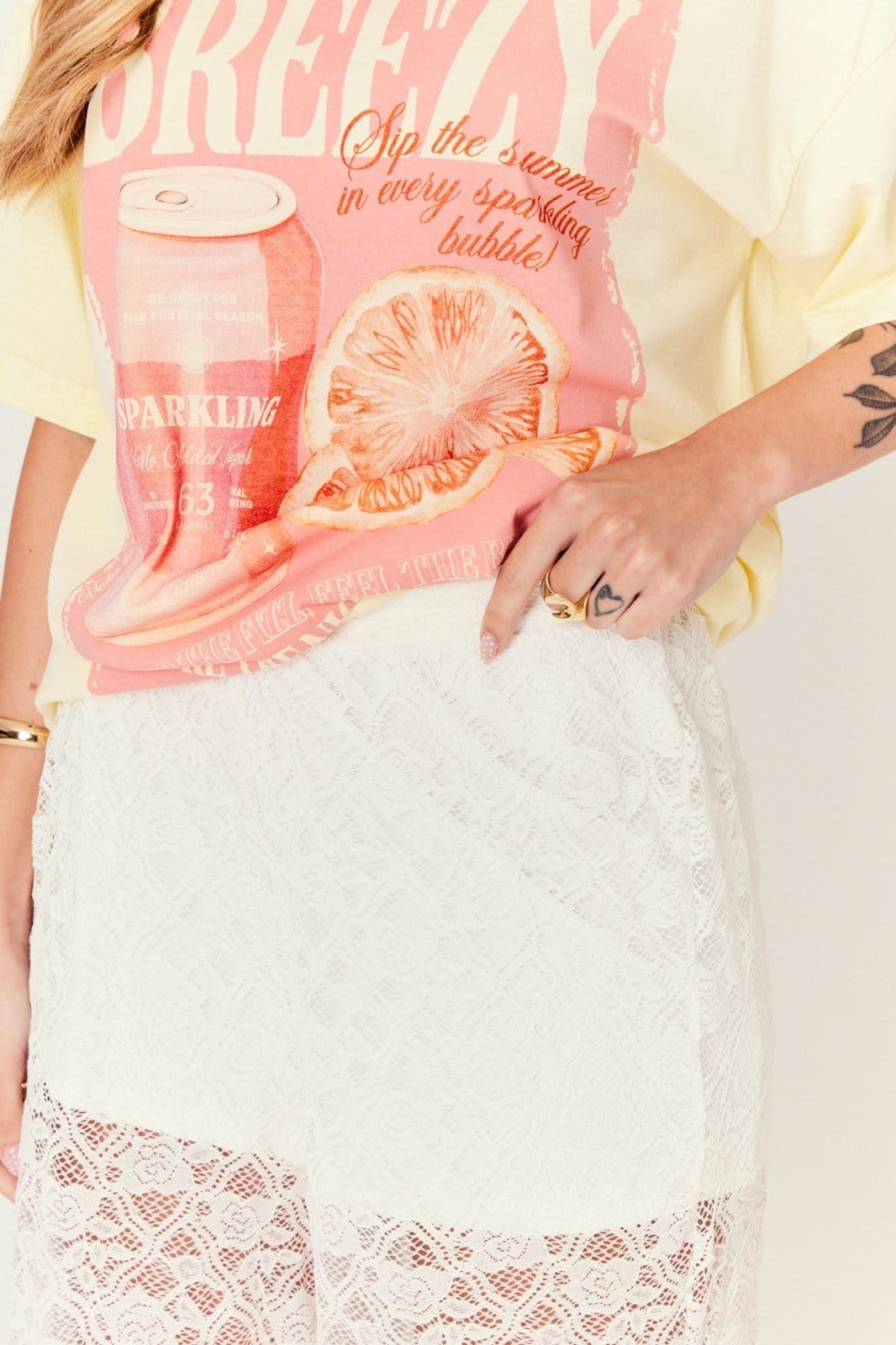 Vista 2 Calça In Love Helena Off White In Love off-white white