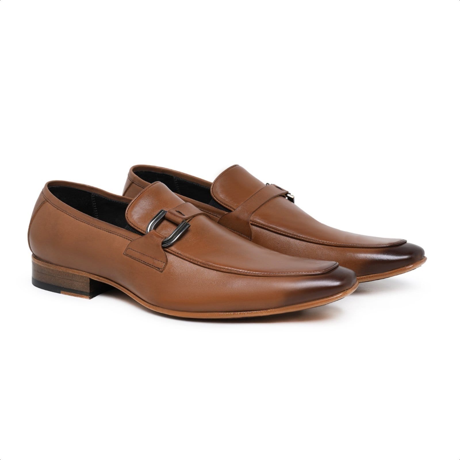 Sapato Loafer Fino em Couro Sapato Autentico Paulo Vieira cor