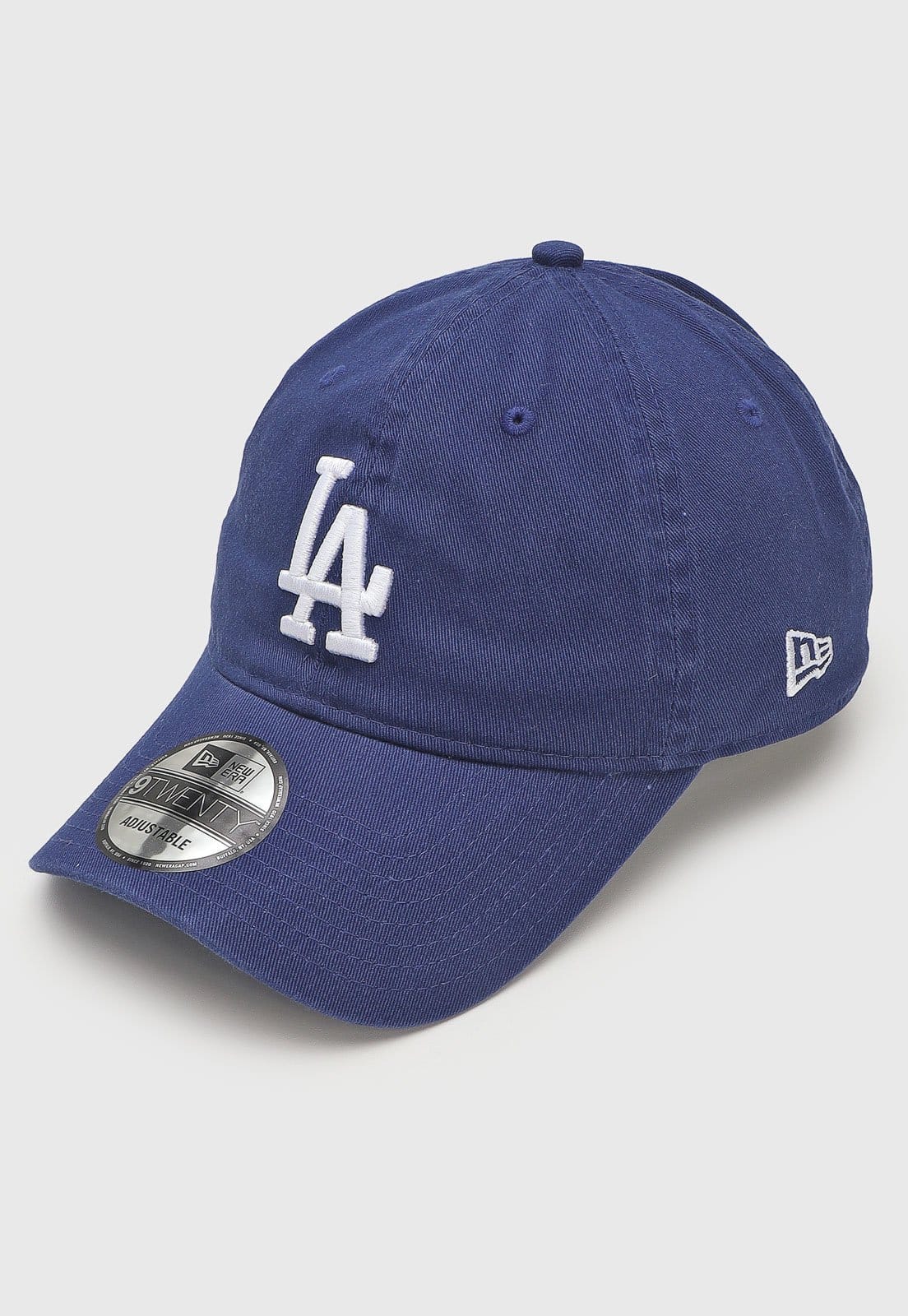 Vista 2 Boné Aberto New Era Aba Curva Permanente Los Angeles Dodgers Azul-Marinho new era azul marinho