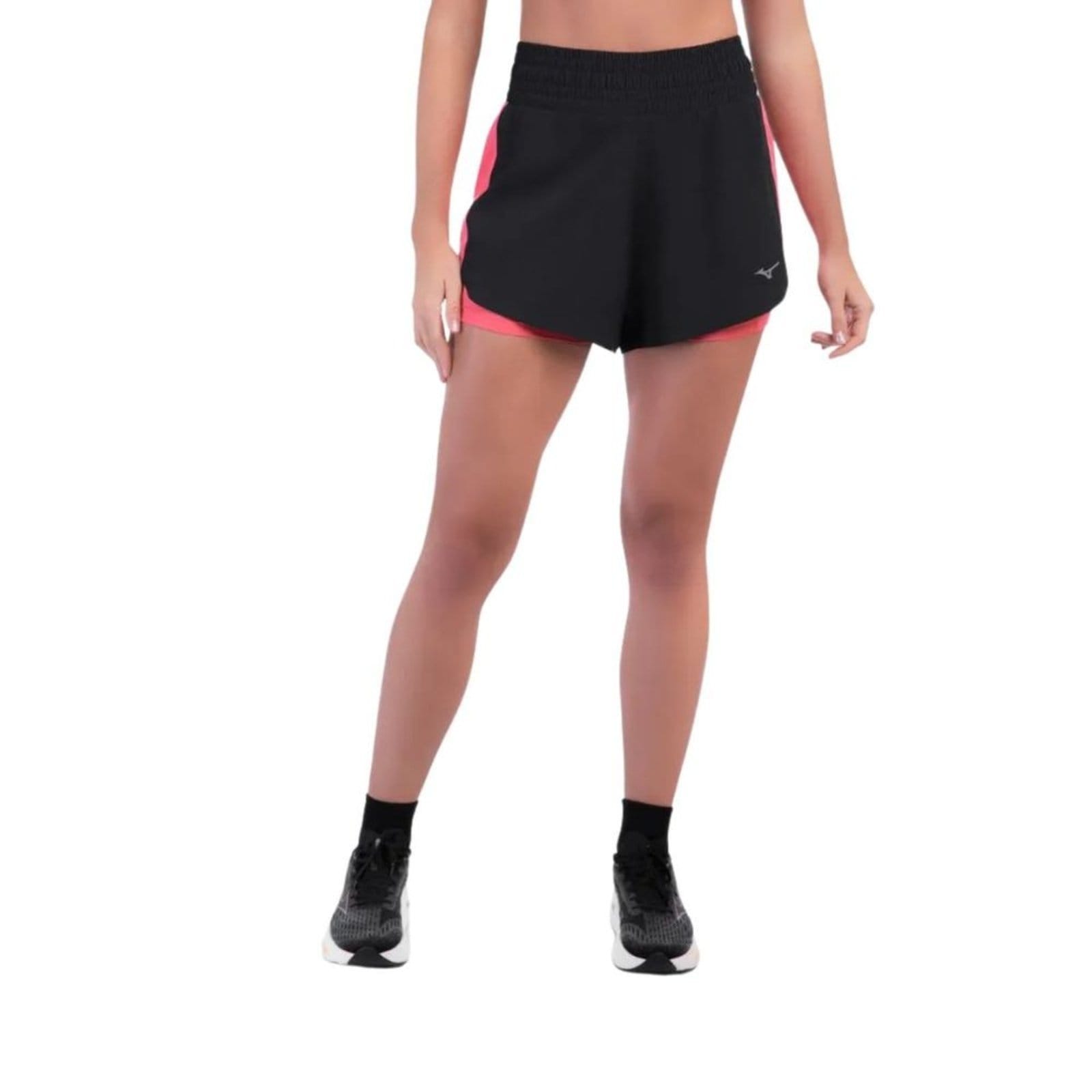 Vista 2 Short Feminino Curto Mizuno High 2 X 1 Mizuno preto