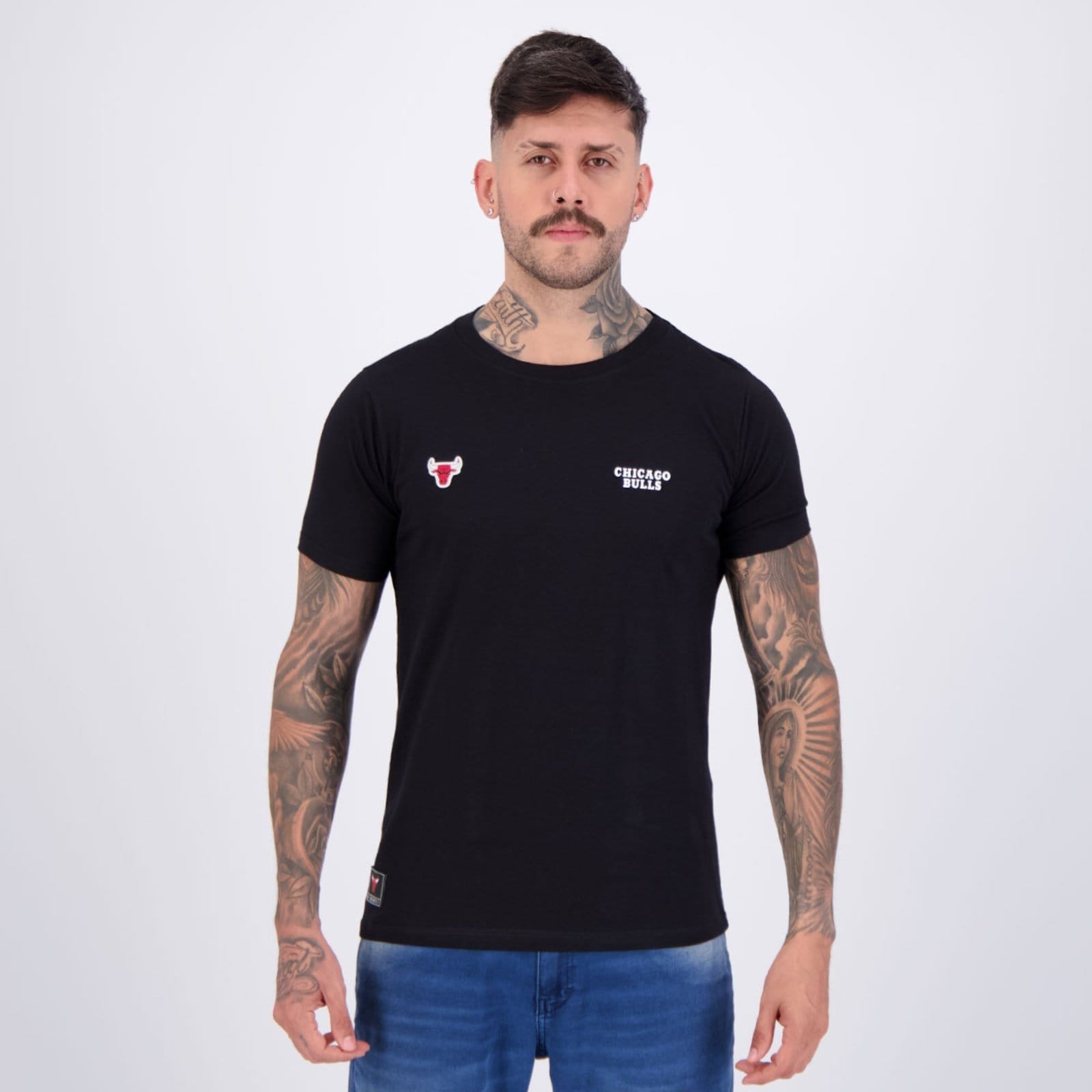 Camiseta NBA Chicago Bulls New Look Preta