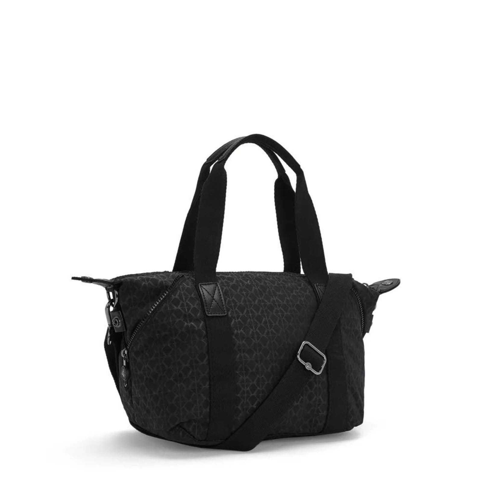Vista 2 Bolsa Kipling Art Mini Signature Emb Kipling preto