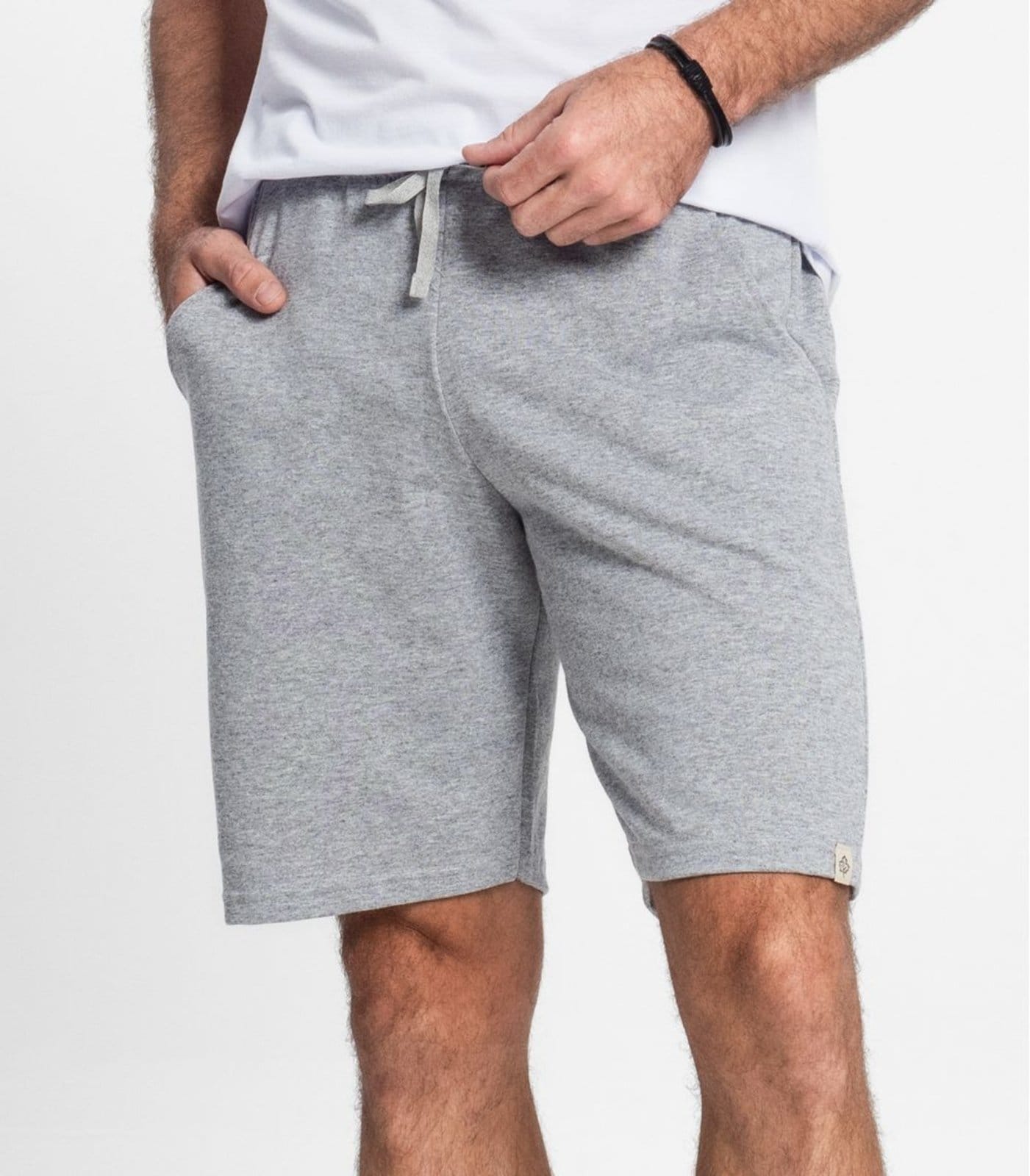 Vista 2 Bermuda Moletom Masculina Select Rovitex cinza