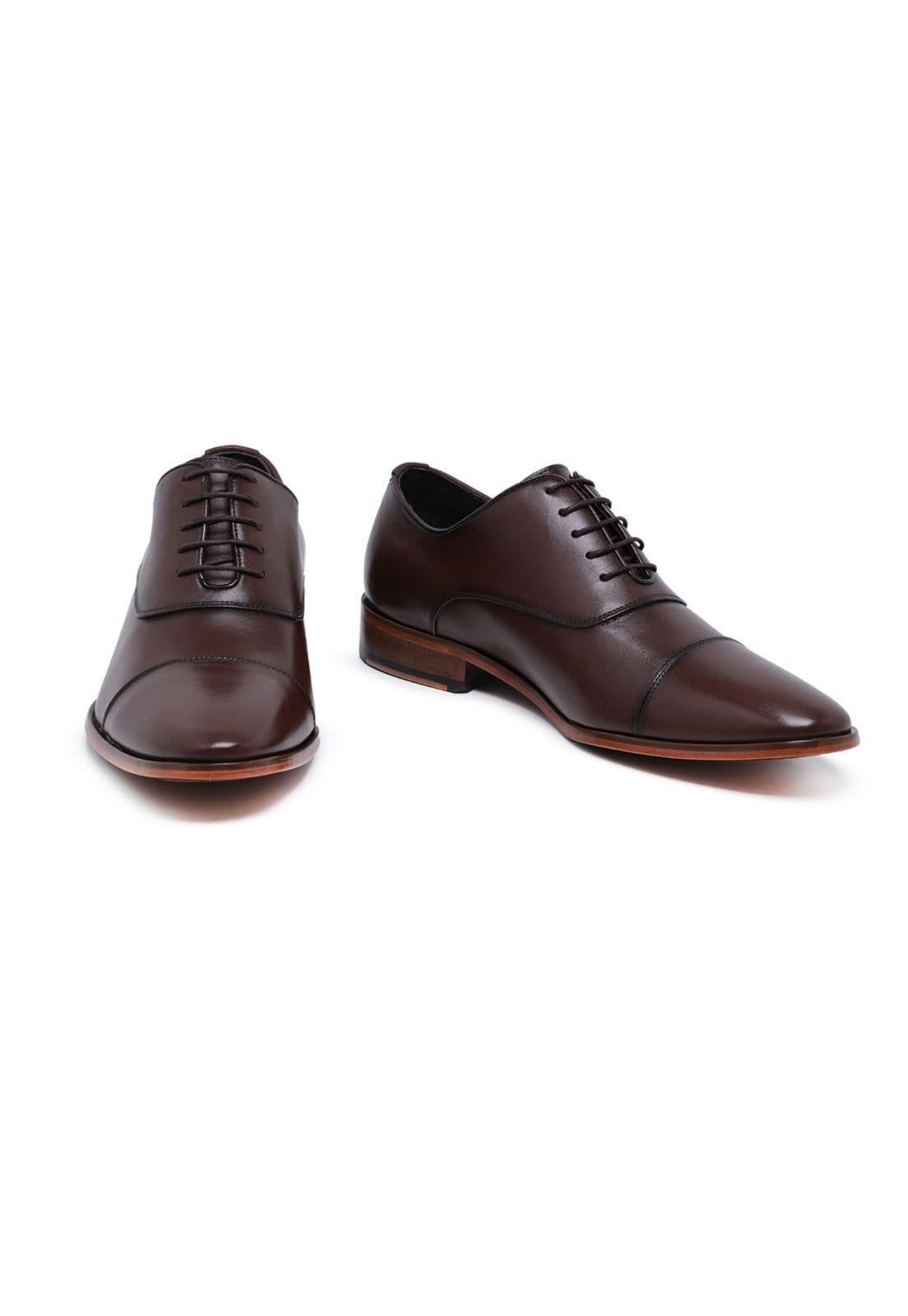 Vista 2 Sapato Social em Couro Oxford Malbork Sola Couro 124M Malbork marrom