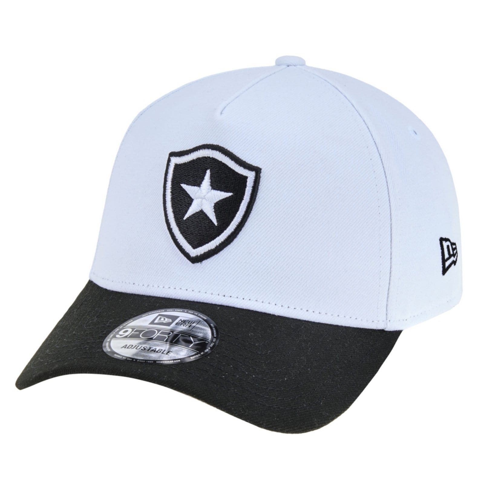 Vista principal Boné New Era 9FORTY A-Frame Botafogo Futebol new era branco
