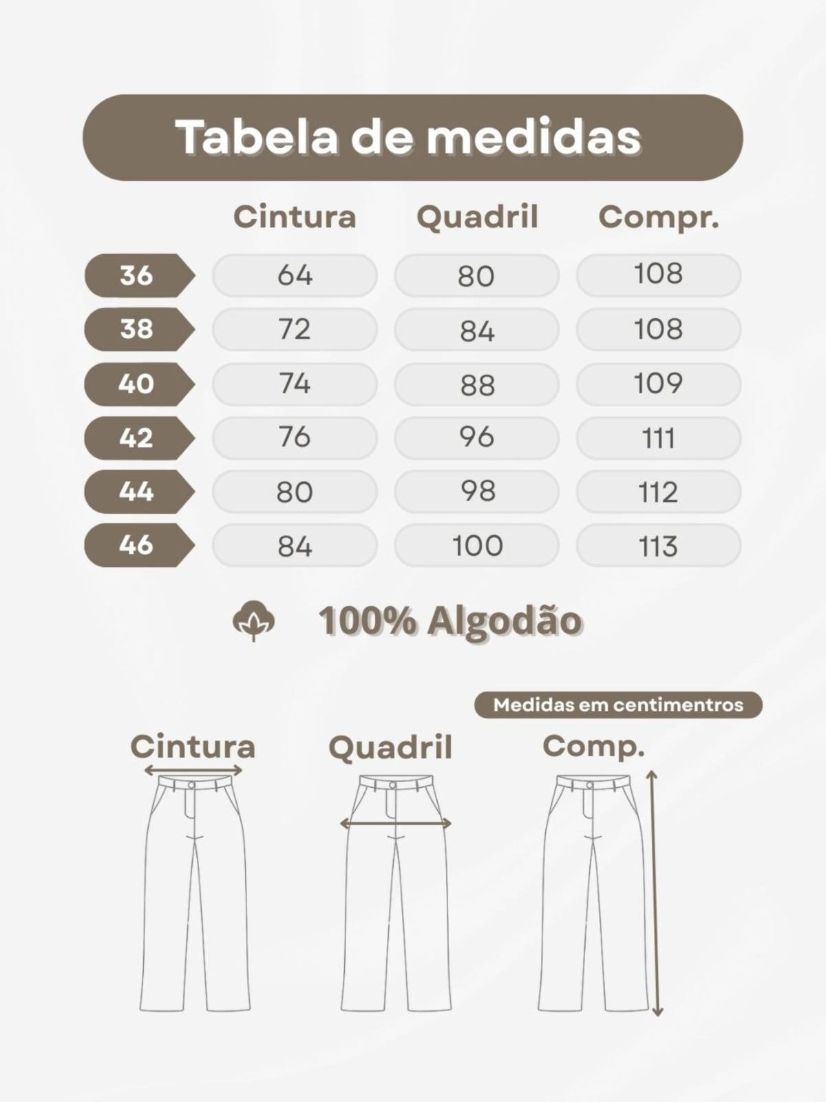 Vista 2 Calça Jeans Cargo Wide Leg Cintura Alta Feminina Crawling azul